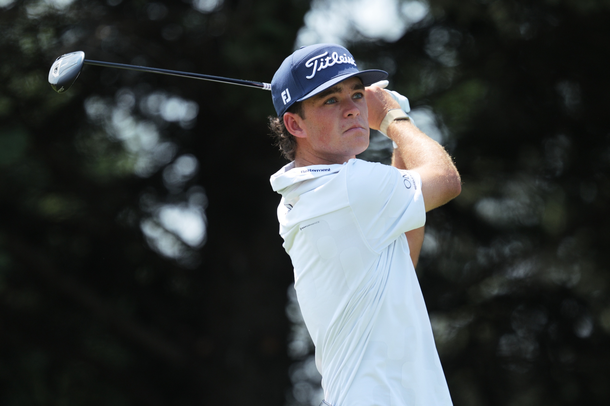 Jackson Koivun durante la última jornada del 3M Open.