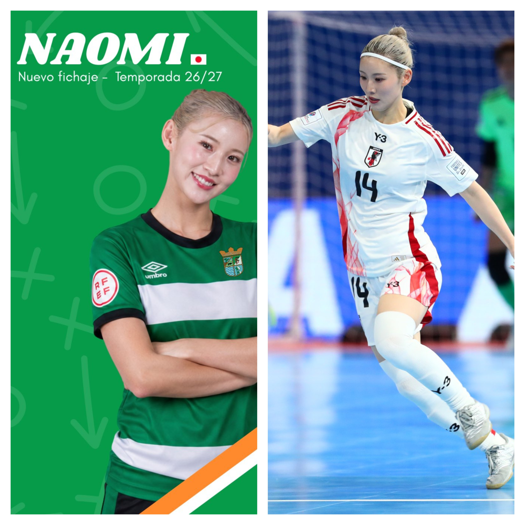 Presentación de Naomi Matsumoto con Guadalcacín GUADALCACÍN FÚTBOL SALA
