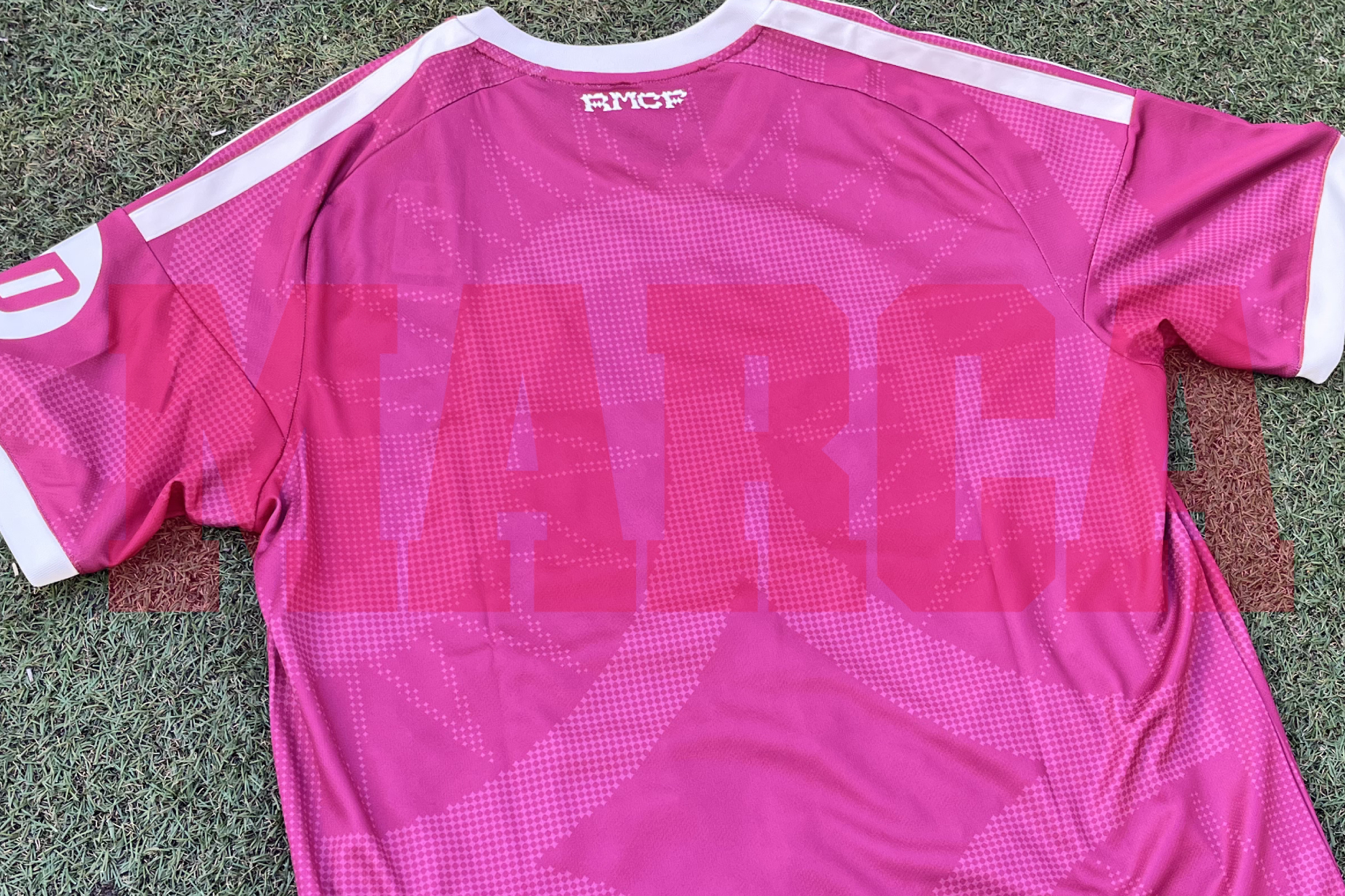 This is the pink shirt of Real Madrid for this season