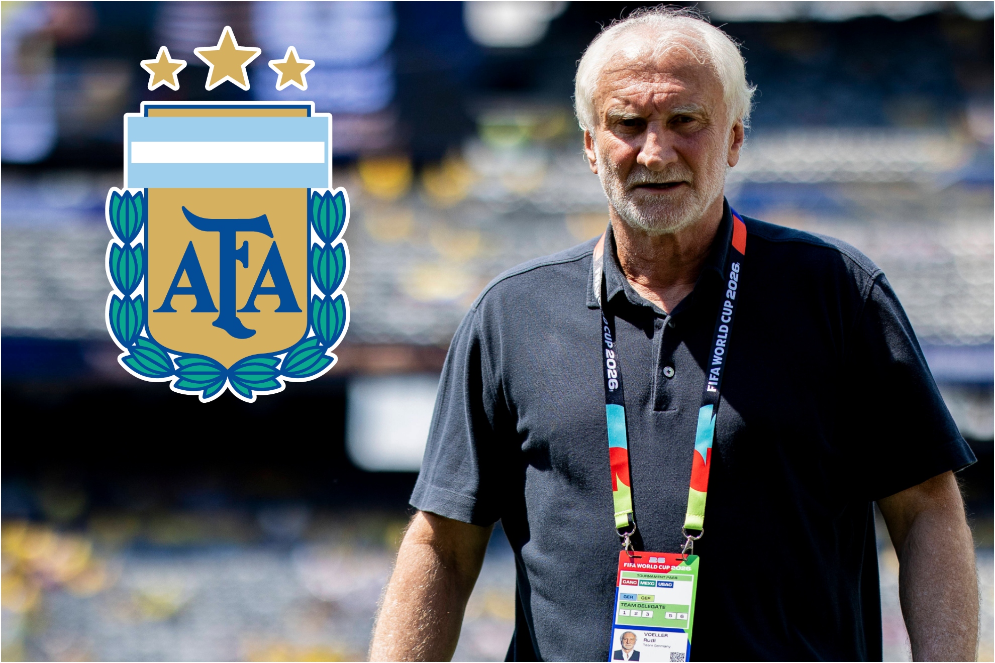 Rudi Völler durante el Mundial 2026