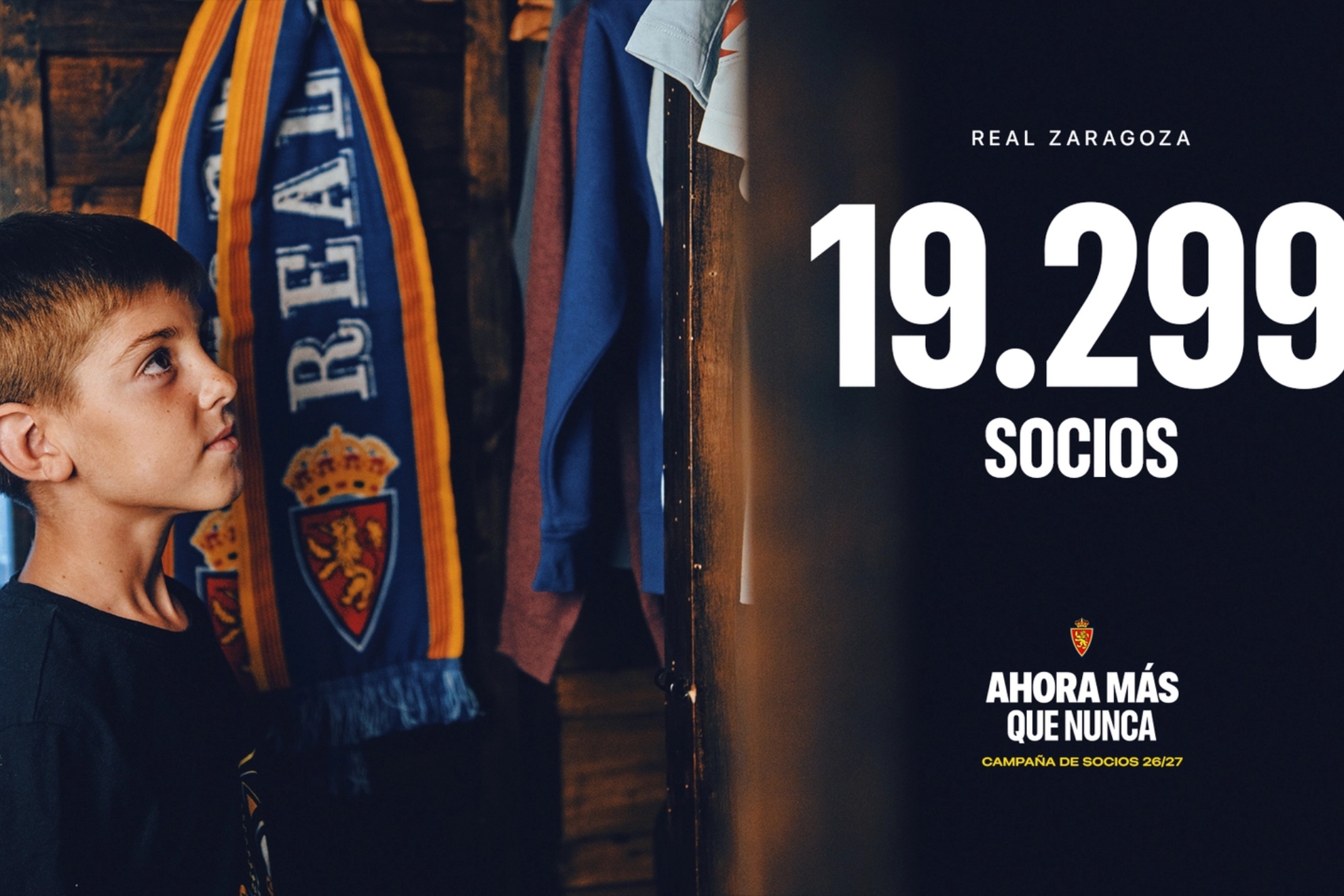 La afición del Zaragoza no lo abandona ni en Primera RFEF: ya roza los 20.000 socios