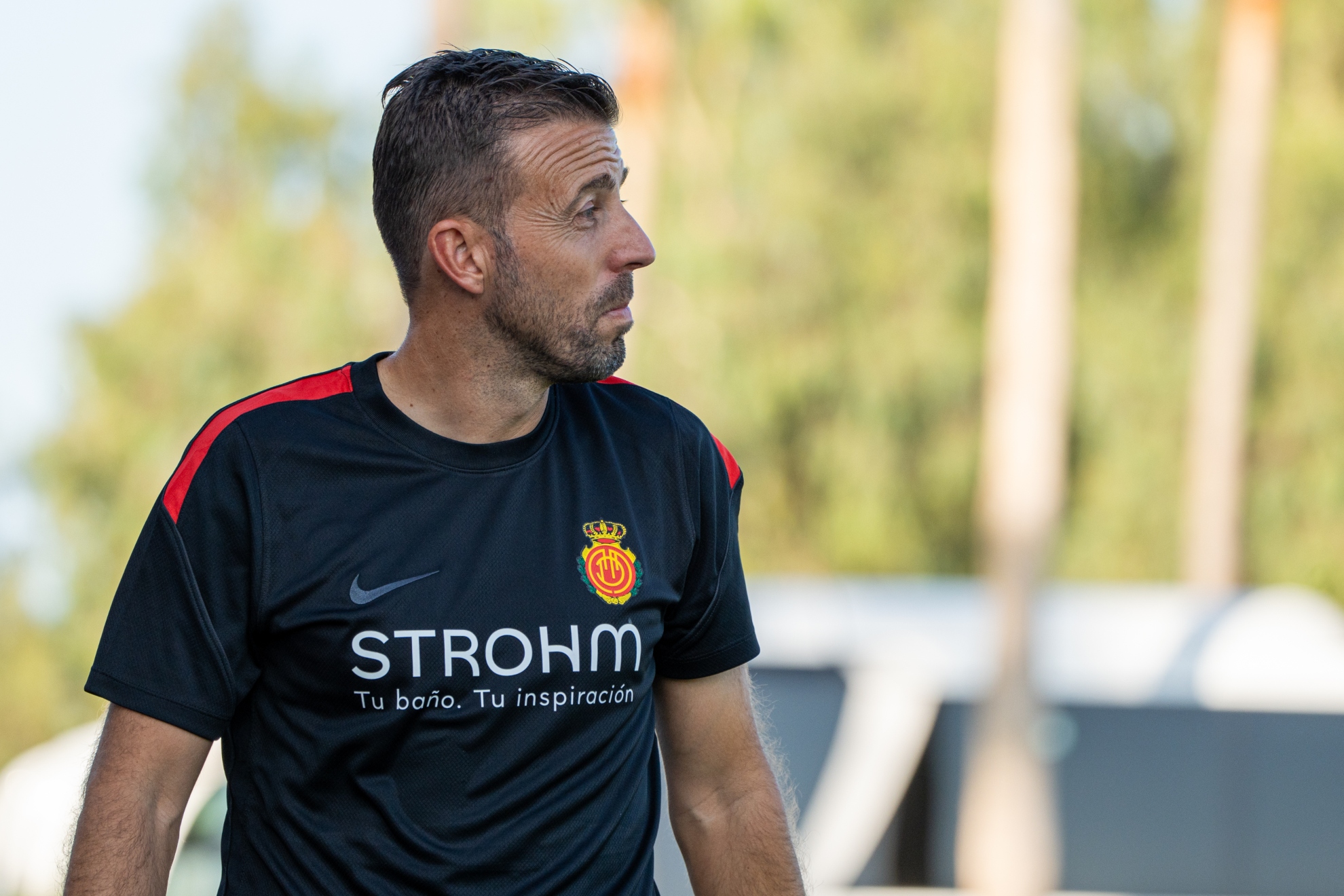 Luis García, entrenador del Mallorca