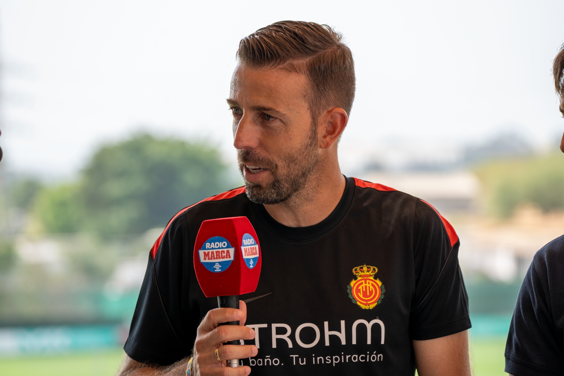 Luis García junto a Radio MARCA Baleares