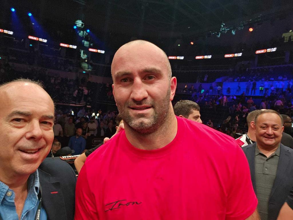 Emilio Marquiegui with Murat Gassiev.