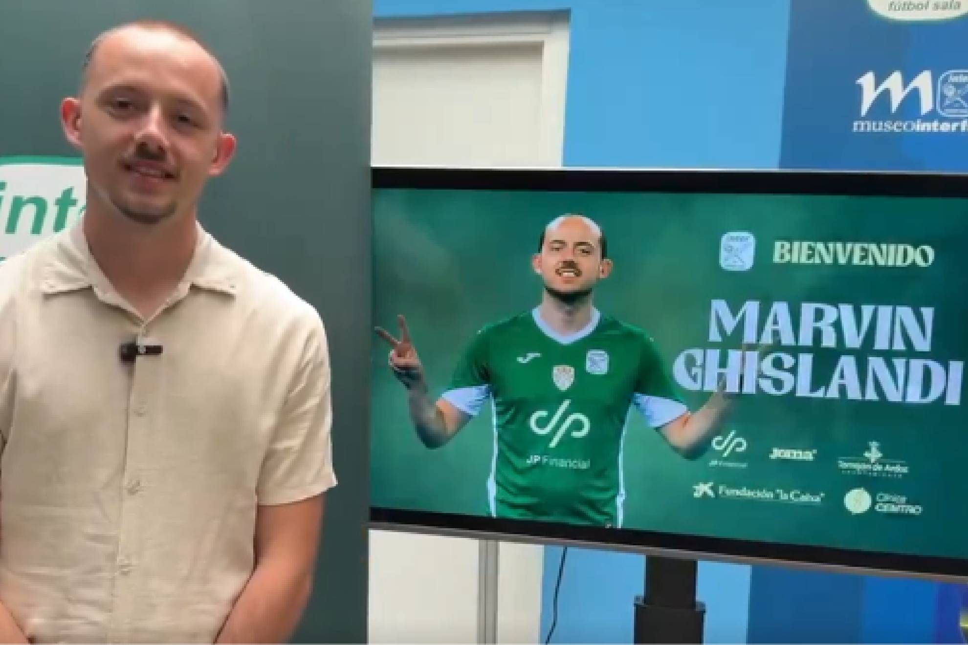 Marvin Ghislandi, nuevo jugador del Inter JP Financial INTER JP FINANCIAL