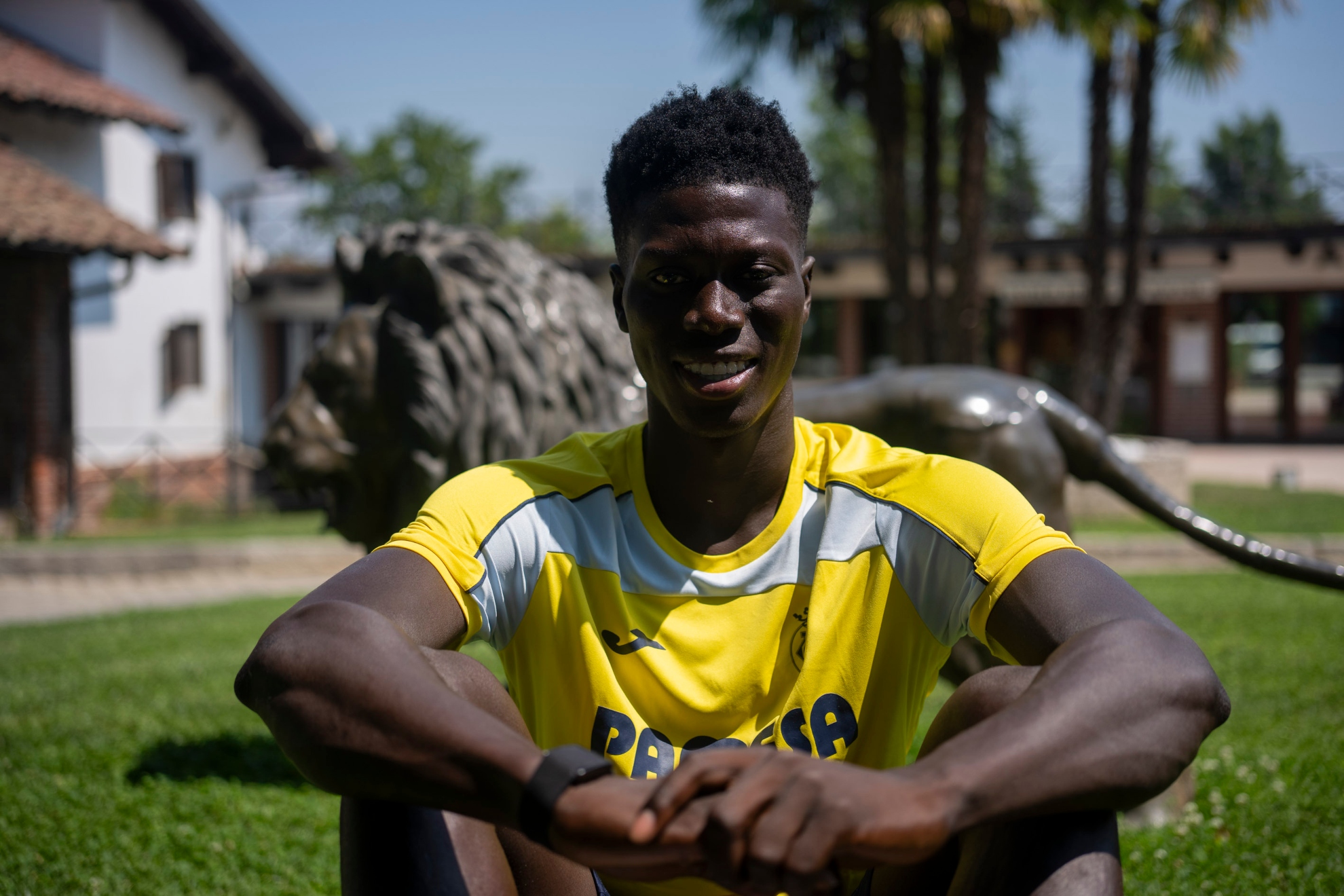 Alassande Diatta, futbolista del Villarreal VILLARREAL CF.