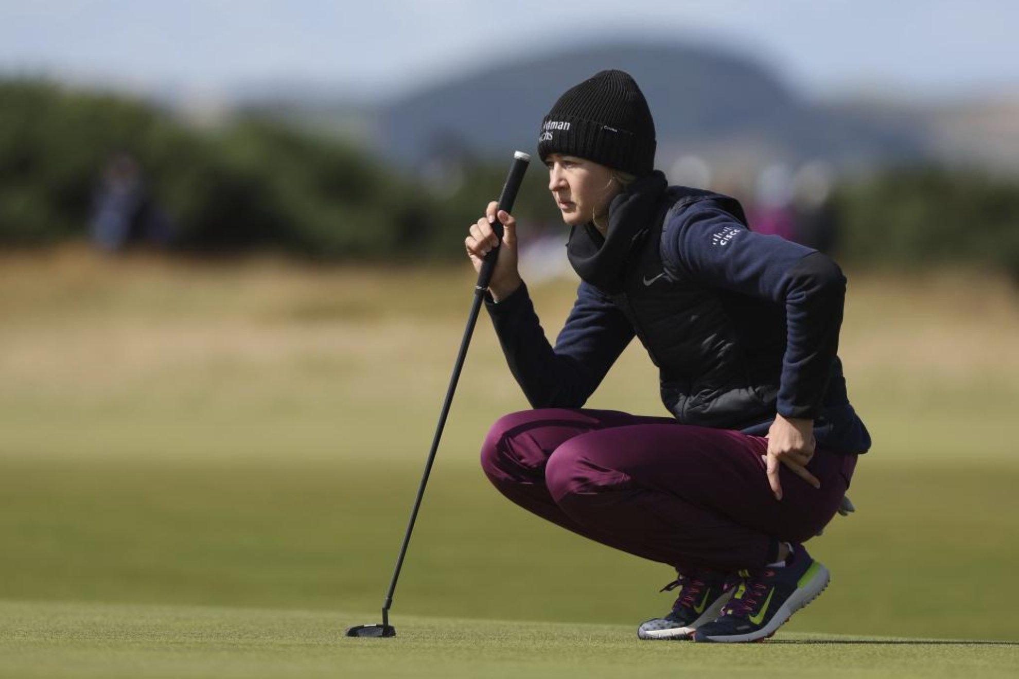 Nelly Korda, en el Open británico femenino.