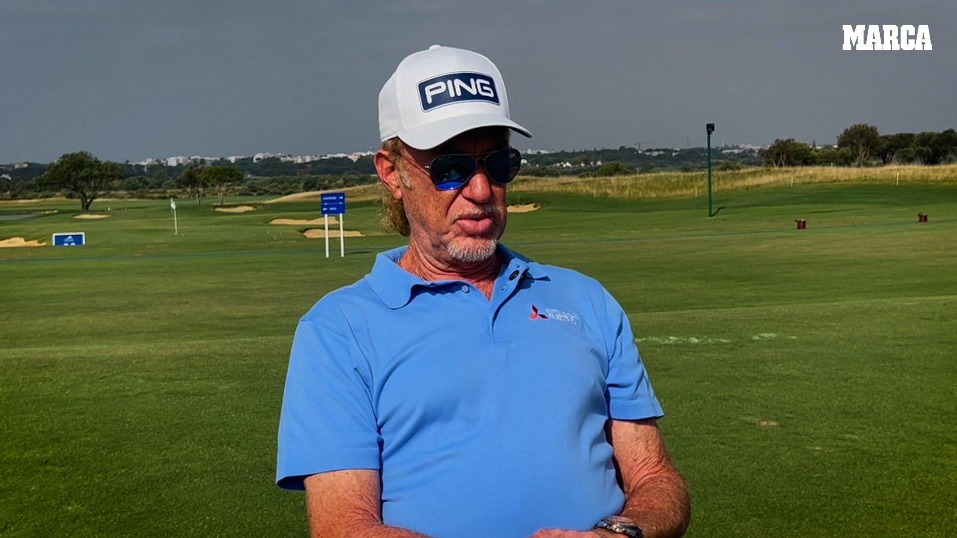 Miguel Ángel Jiménez dialoga con MARCA en la víspera del Portugal Invitational