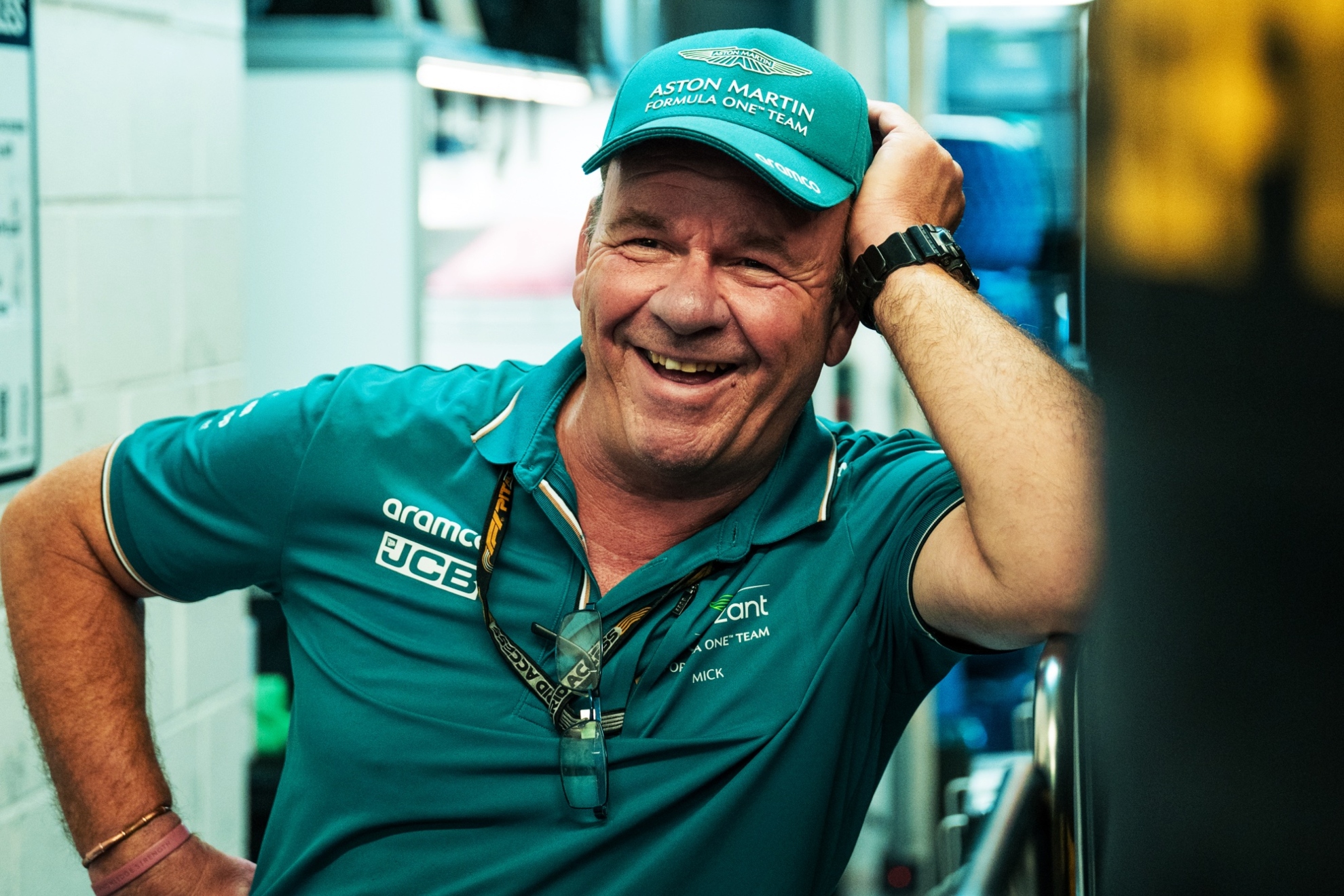 Mick Fern, miembro de Aston Martin Aston Martin F1