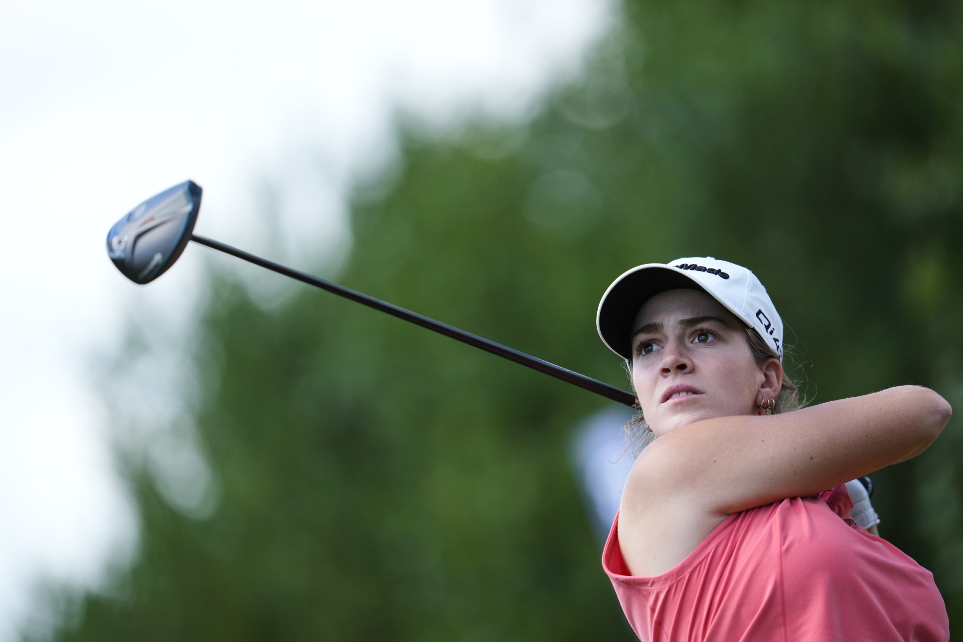 Paula Martín durante la primera ronda del AIG Women's Open.