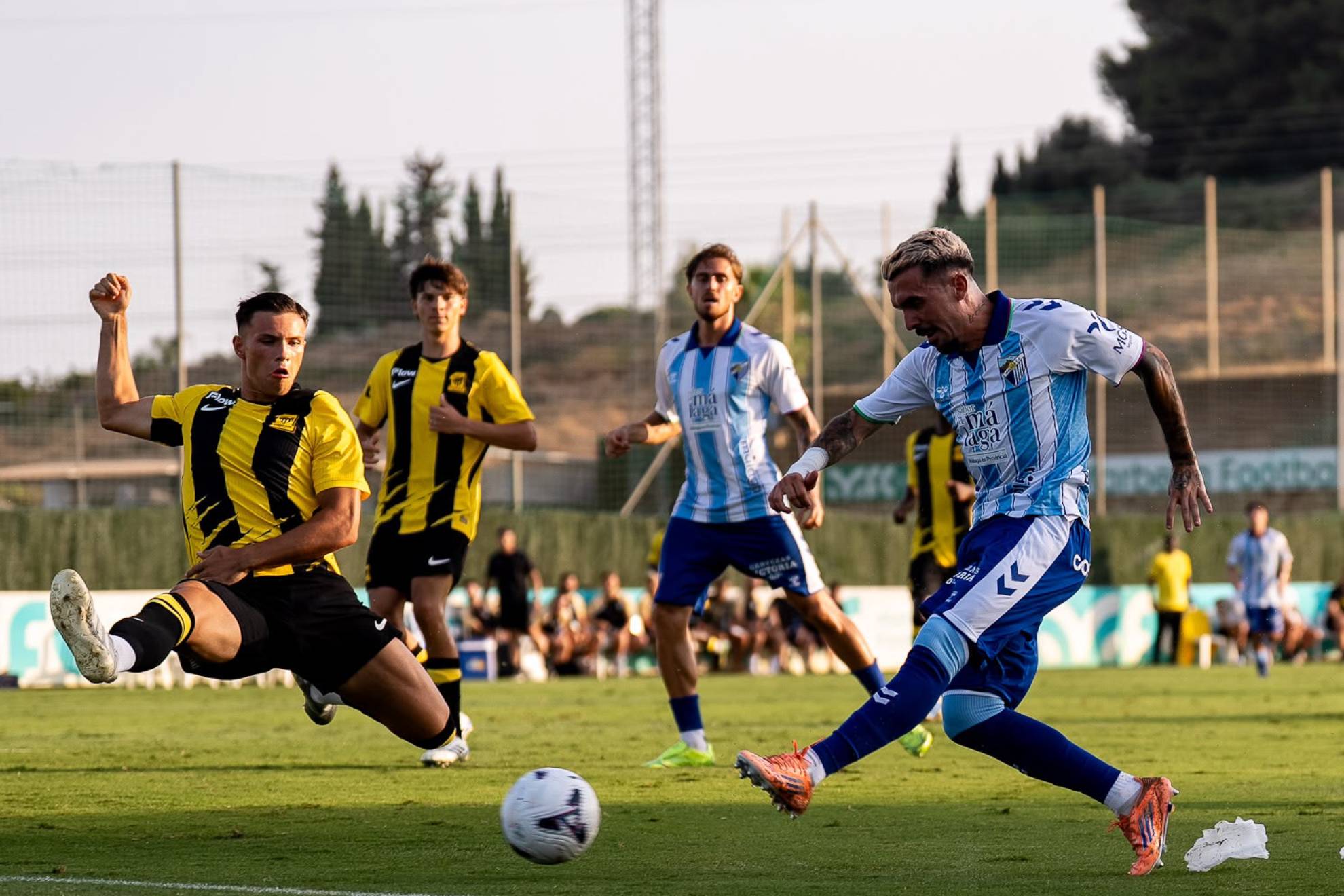 La acción del gol de Joaquín Muñoz