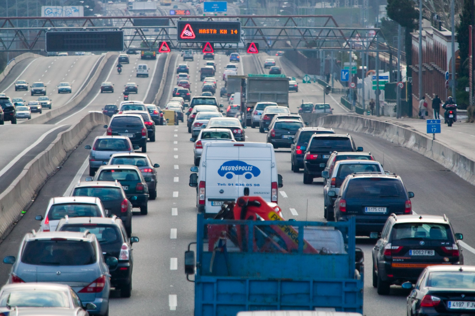 El viernes será sobre todo problemático en sentido salida de las grandes ciudades.