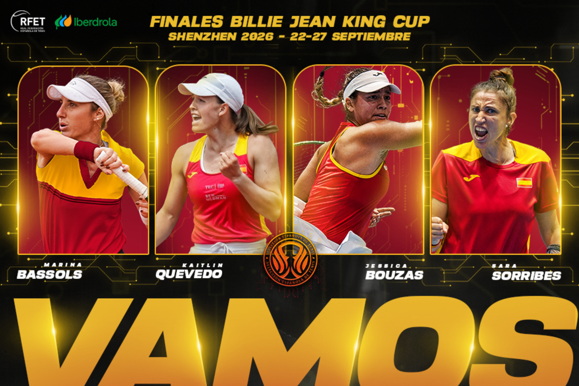 Jessica Bouzas, Kaitlin Quevedo, Marina Bassols y Sara Sorribes.