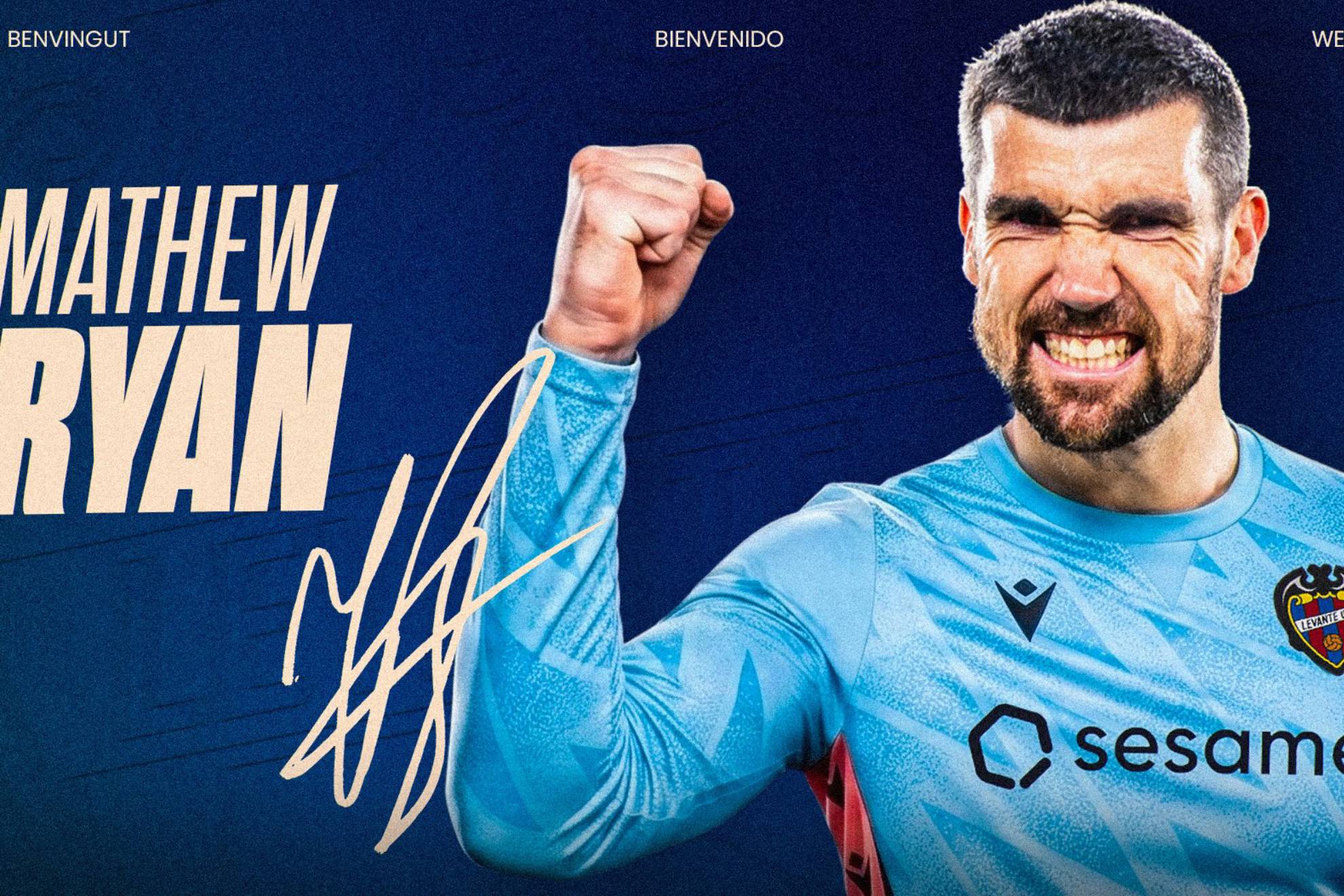 Matthew Ryan se queda en el Levante un año más @LevanteUD