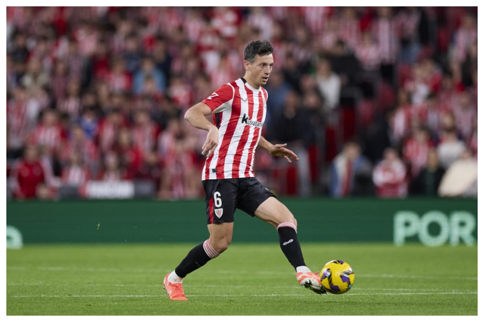 Vesga, durante un partido con el Athletic Ricardo Larreina / UGS