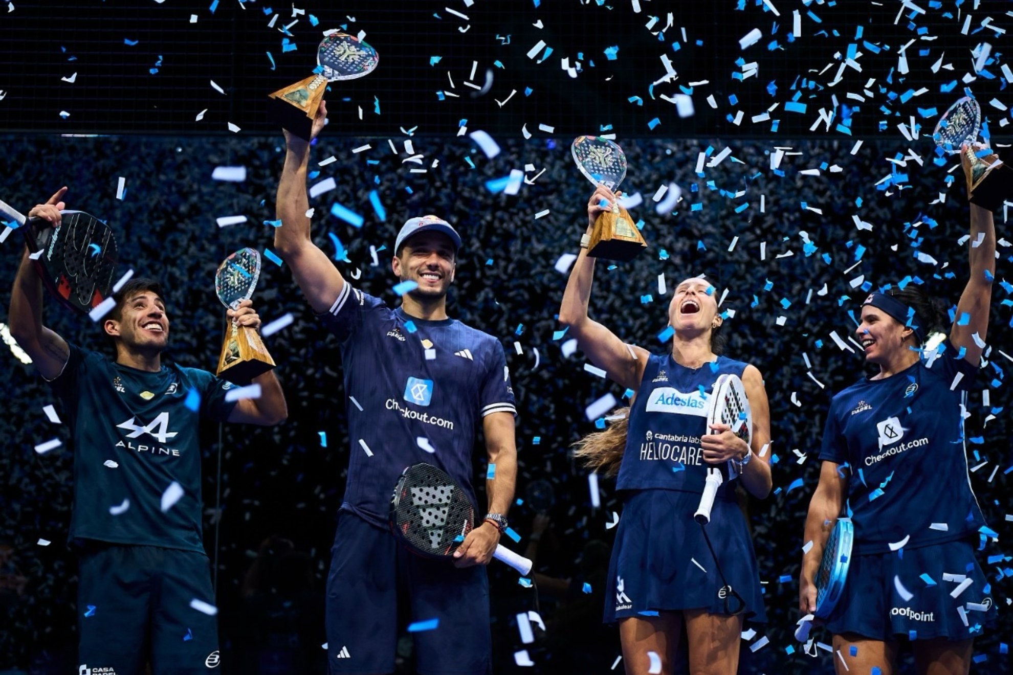 Ganadores del P1 de Pretoria. Premier Padel