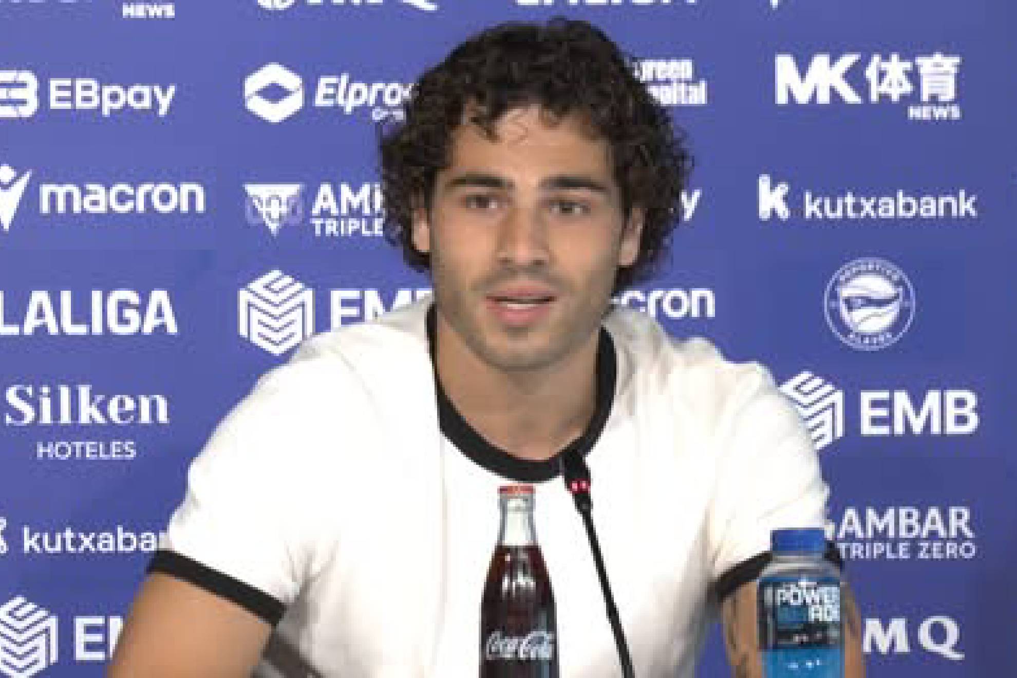 Miguel Rodríguez habla sobre su recibimiento en Vitoria