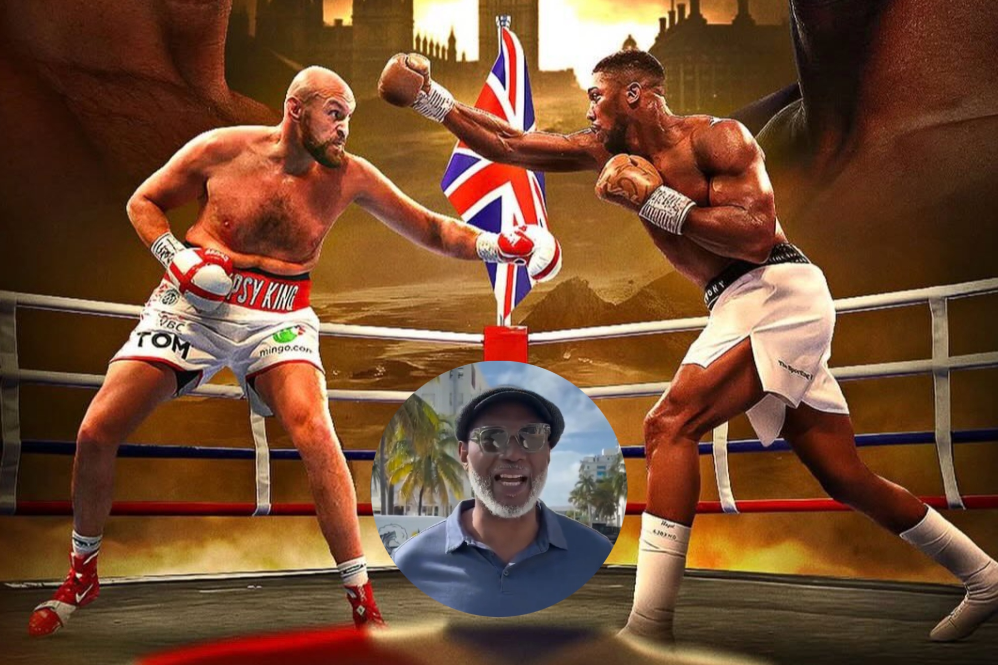 Fury y Joshua. Ring Magazine