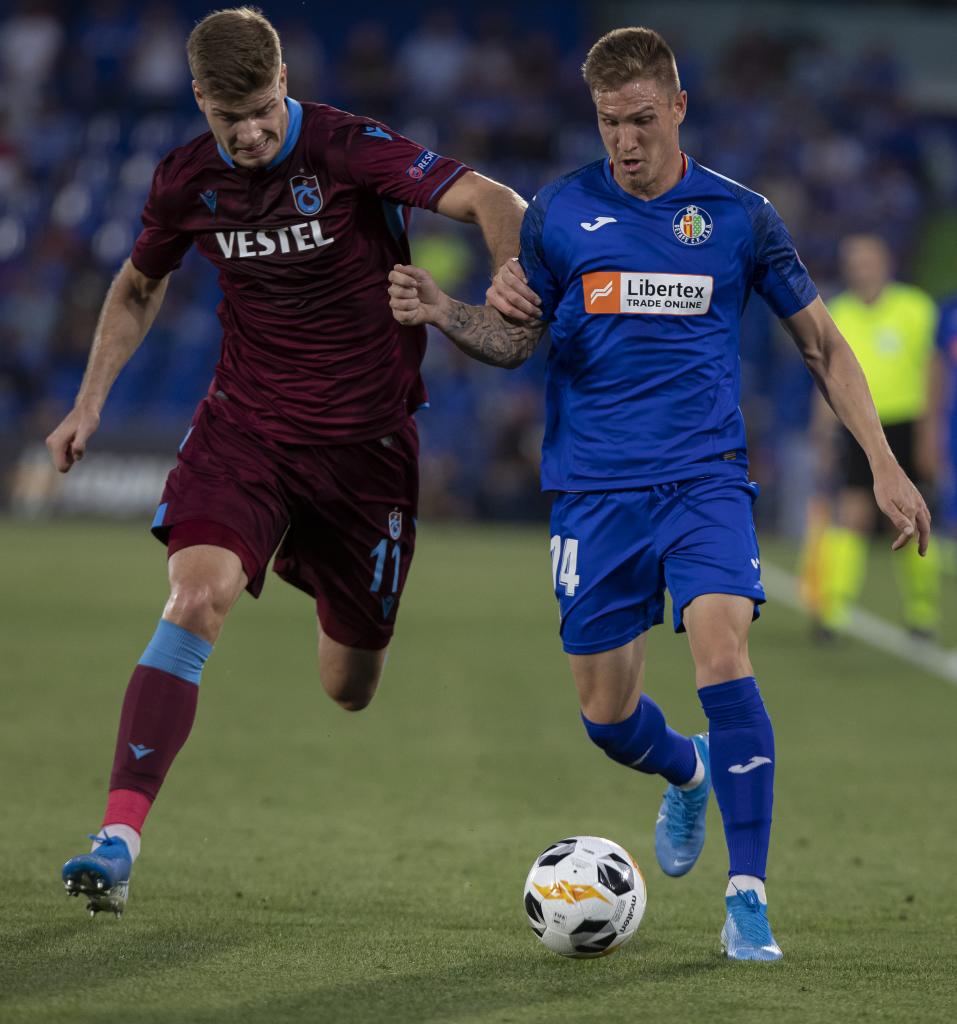 PARTIDO DE EUROPA LEAGUE ENTRE EL GETAFE Y EL TRABZONSPOR.