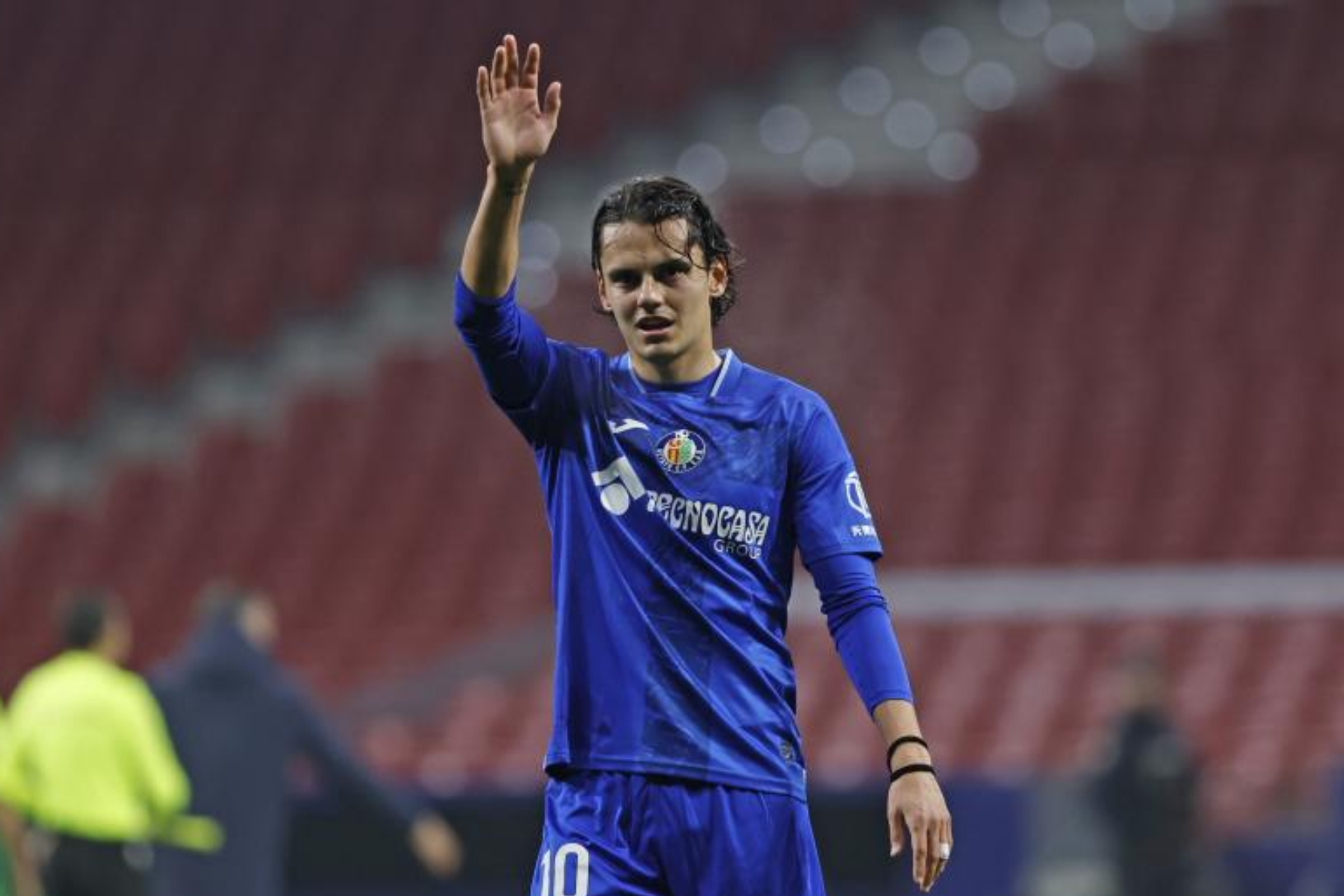 Enes Ünal, durante su etapa en el Getafe. ÁNGEL RIVERO