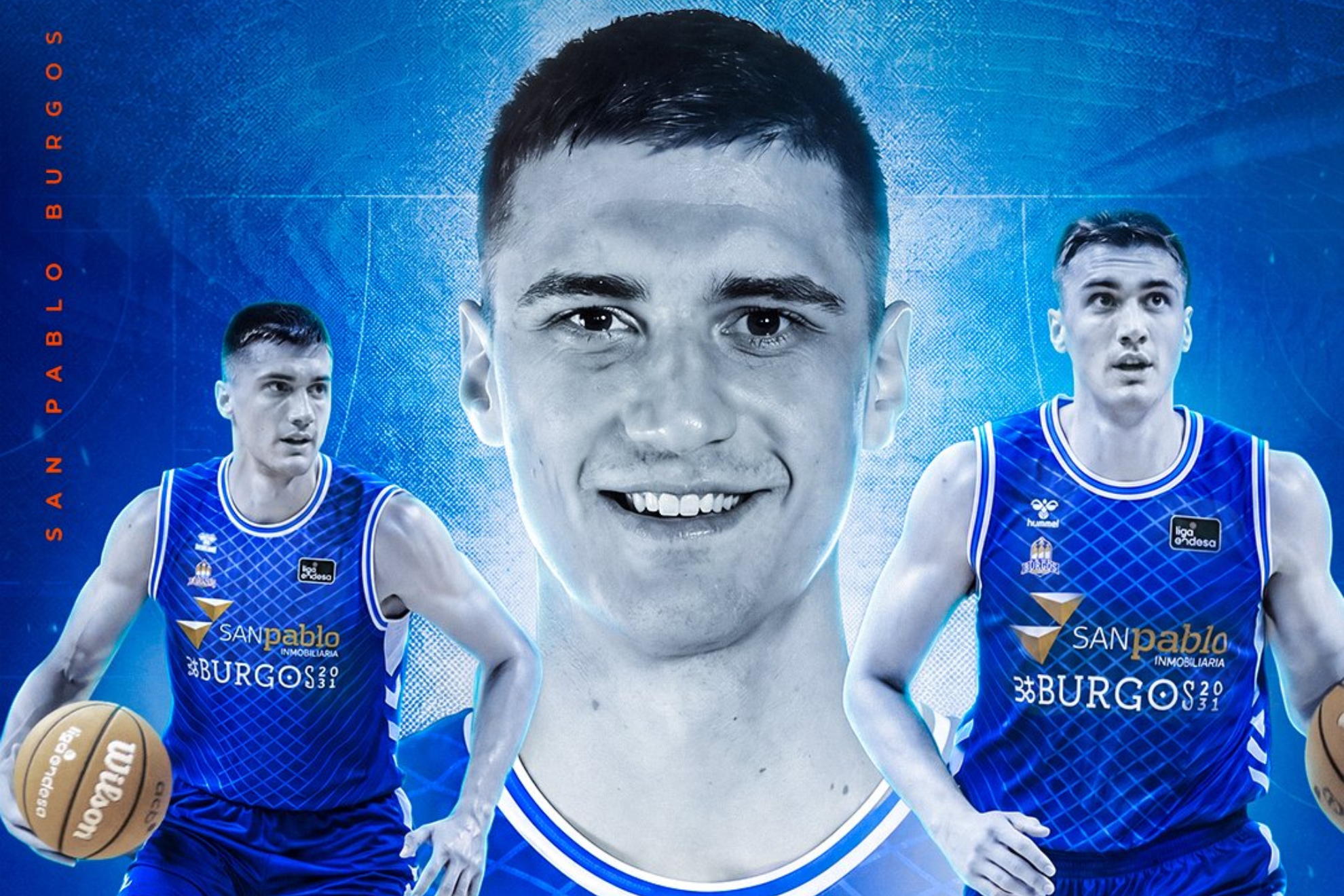 El anuncio del fichaje de Dusan Radosavljevic. @SanPabloBurgos