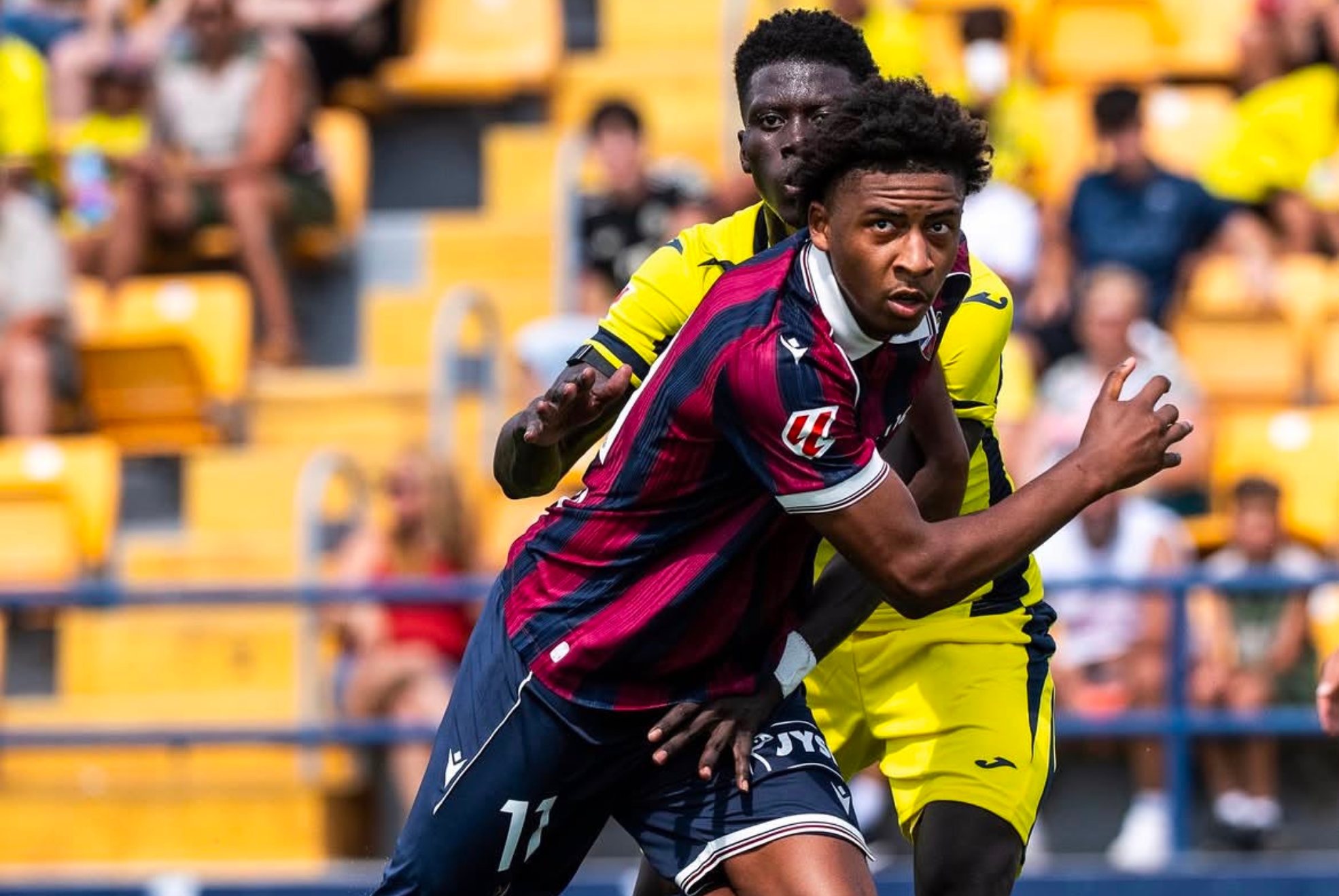 Musuayi, en su debut con el Levante. Levante UD.
