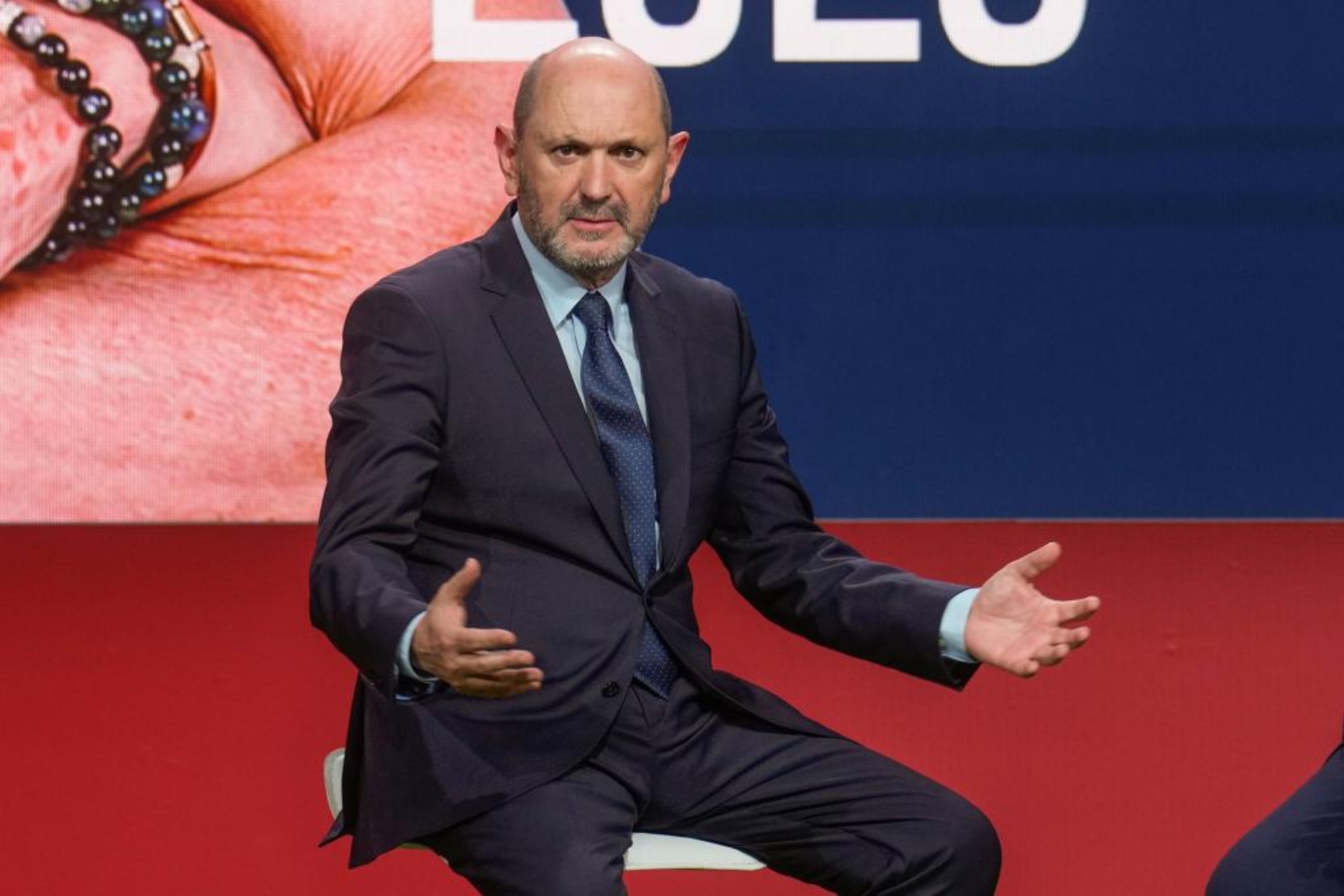 Rafael Louzán, presidente de la Real Federación Española de Fútbol