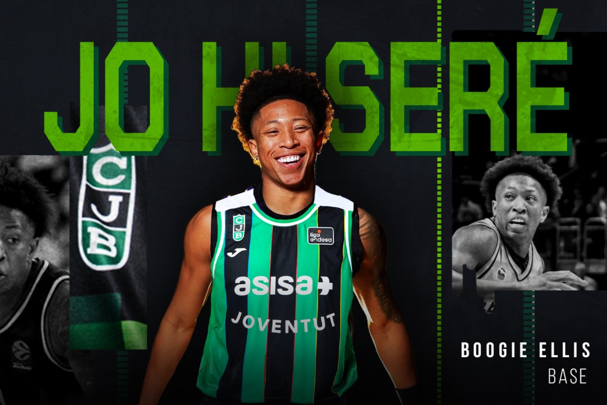 El anuncio del fichaje de Boogie Ellis por el Joventut. Club Joventut Badalona