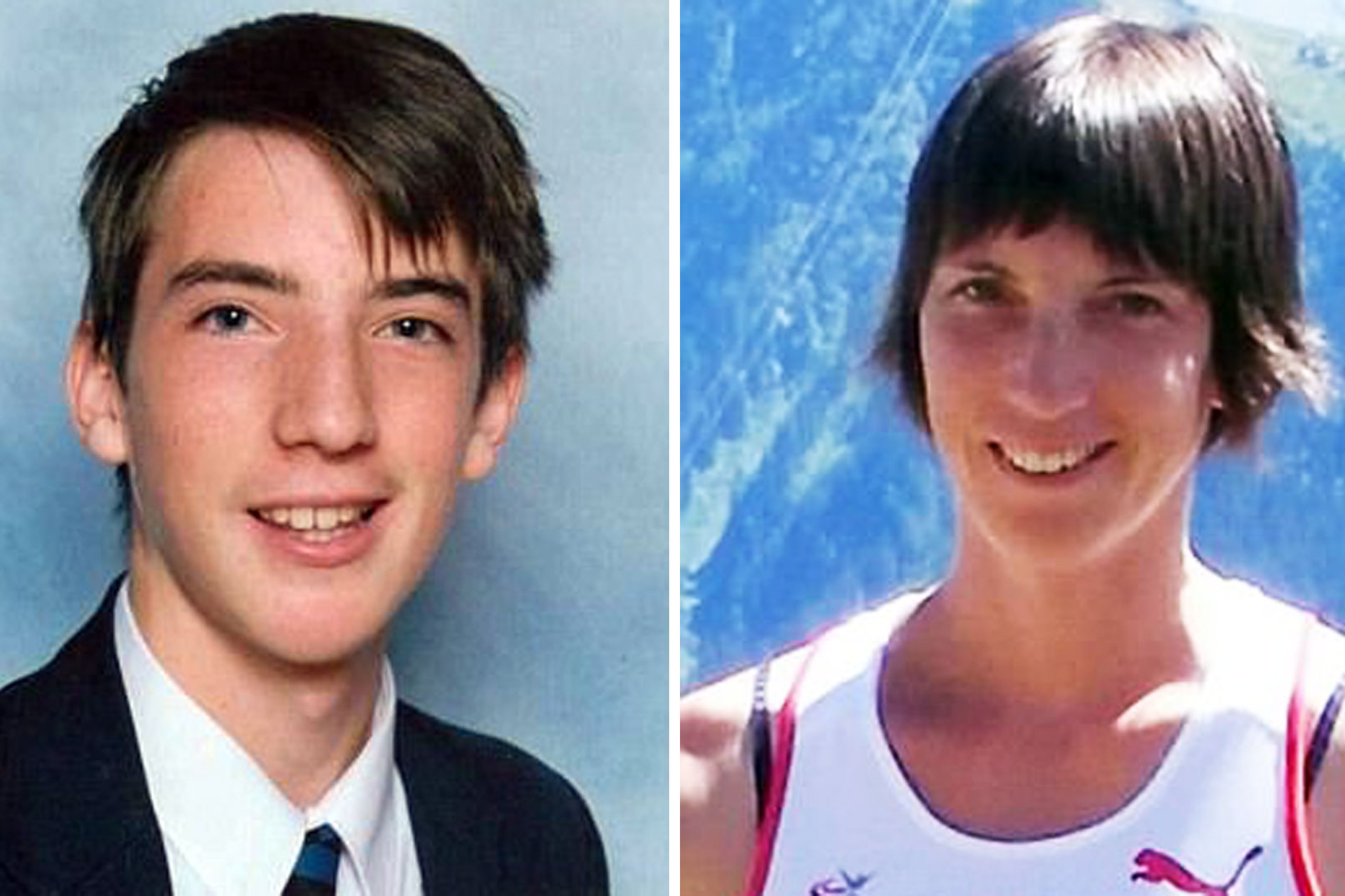 Lauren Jeska de joven y tras convertirse en una mujer transgénero.