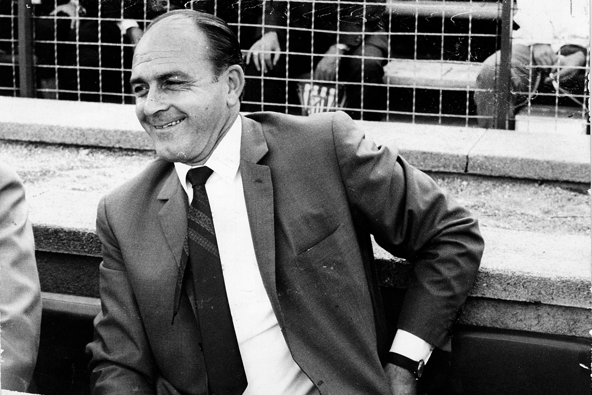 Alfredo di Stéfano, en su etapa como entrenador del Elche. Archivo MARCA