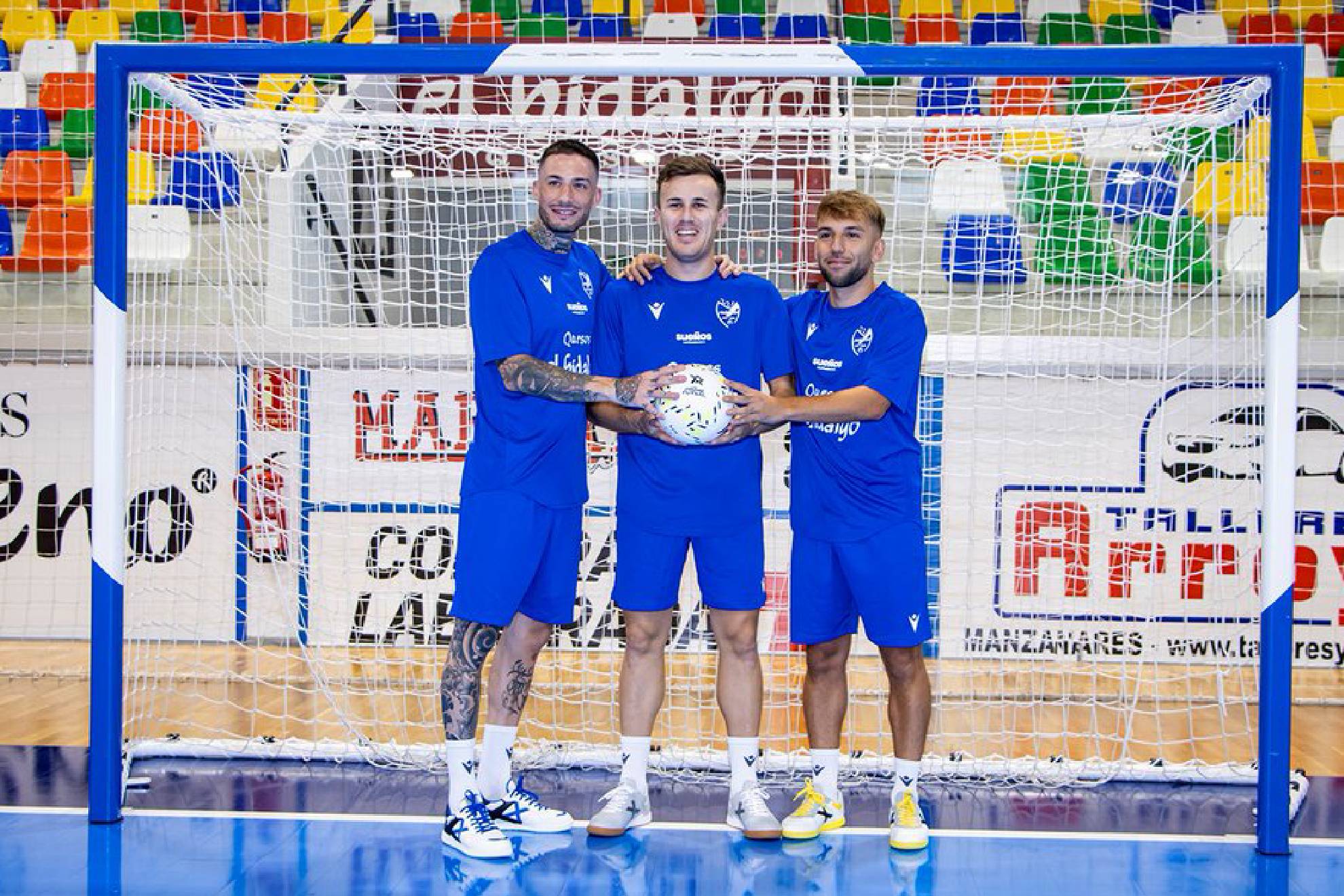 Antoñito, Daniel Gabriel y Álvaro López, los capitanes de Quesos El Hidalgo Manzanares QUESOS EL HIDALGO MANZANARES