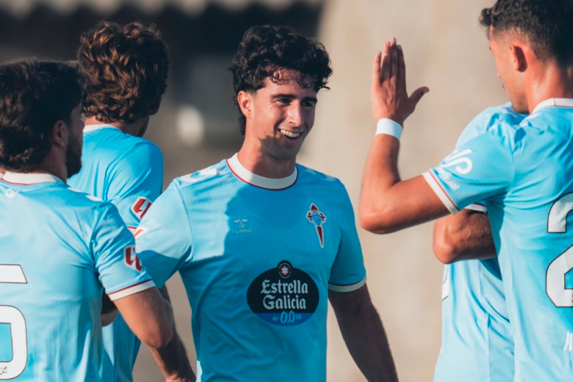 Hugo González, la sensación de la pretemporada del Celta.