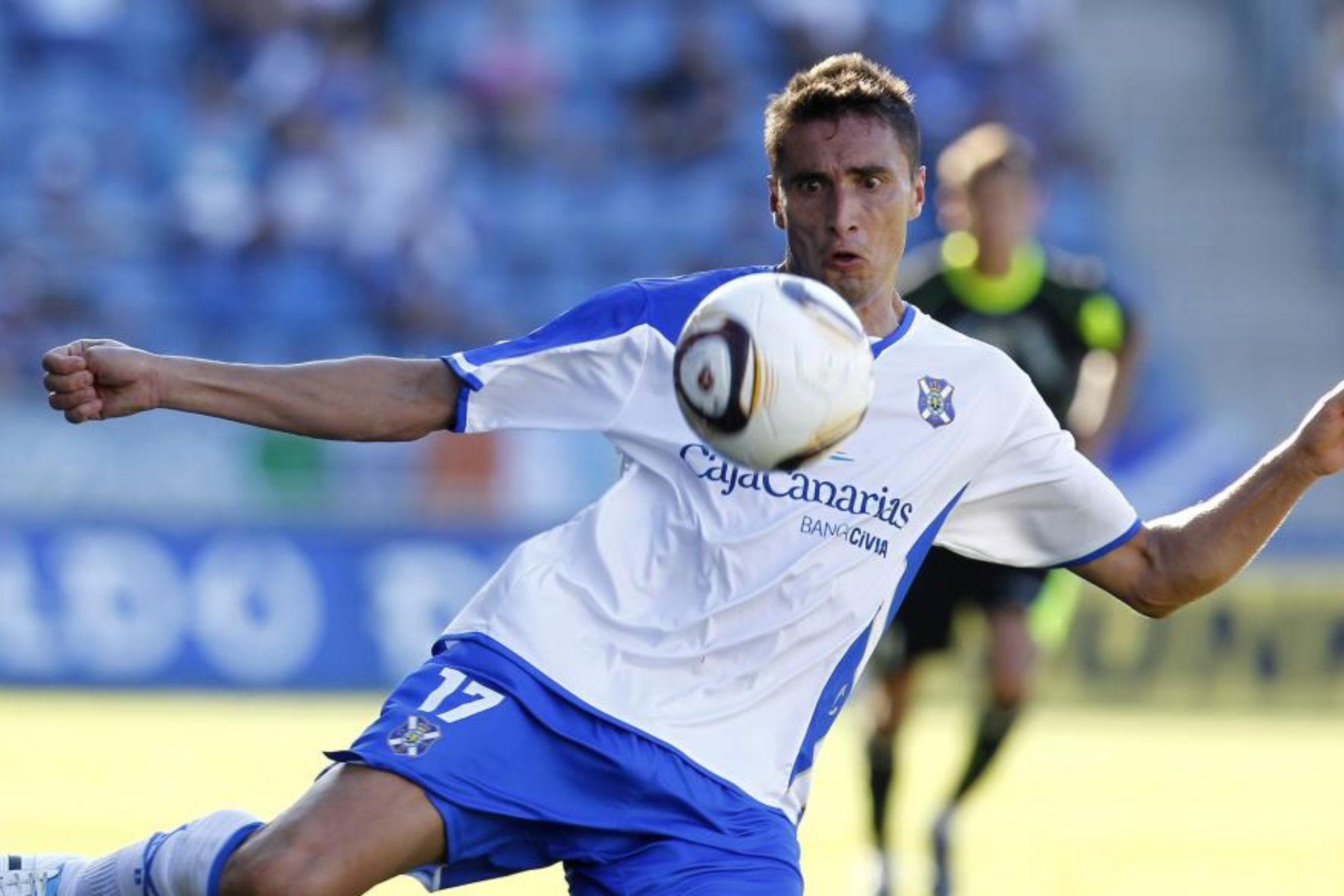 Cristóbal Juncal, en su etapa en el Tenerife.