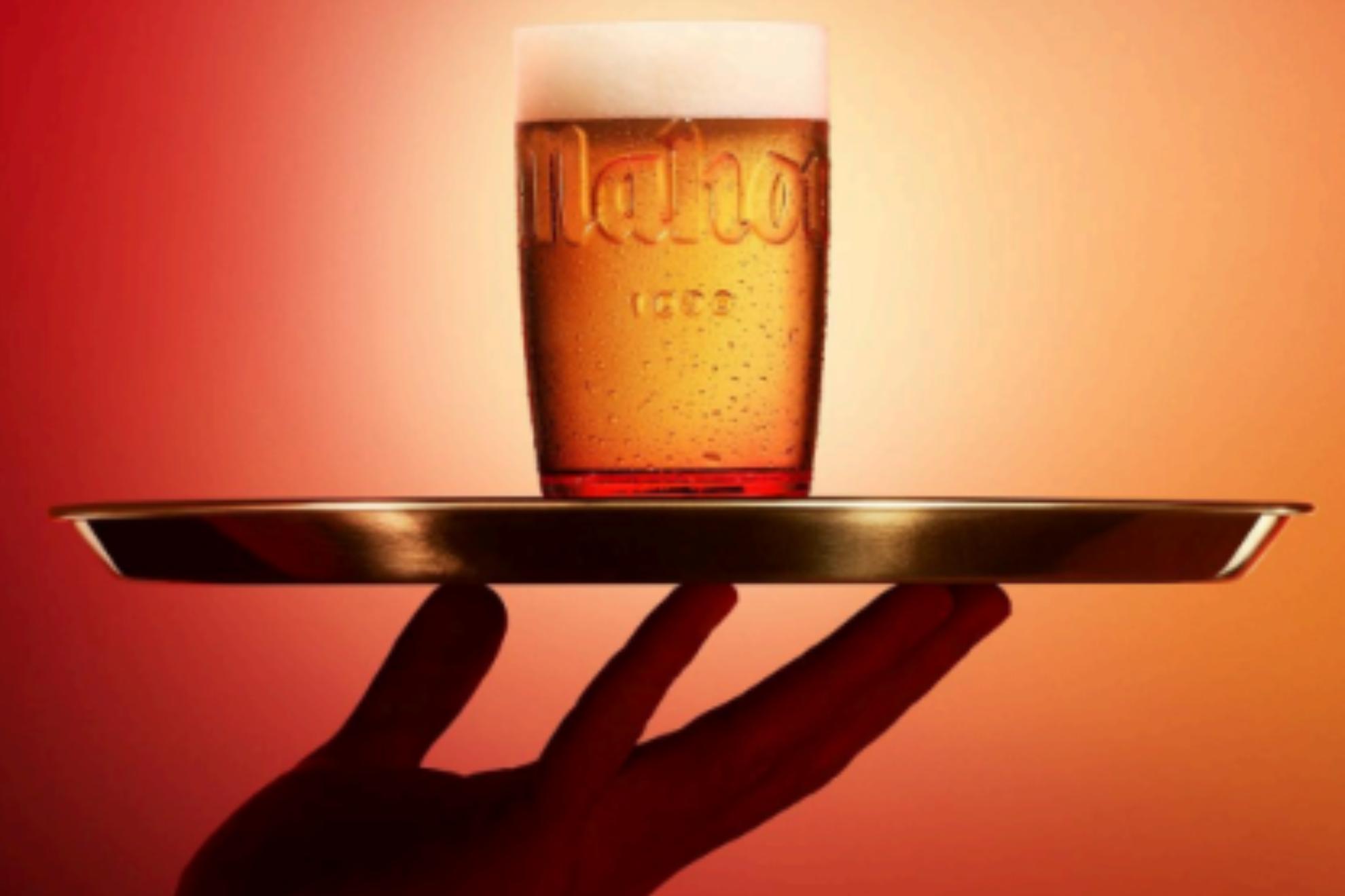 Cerveza.