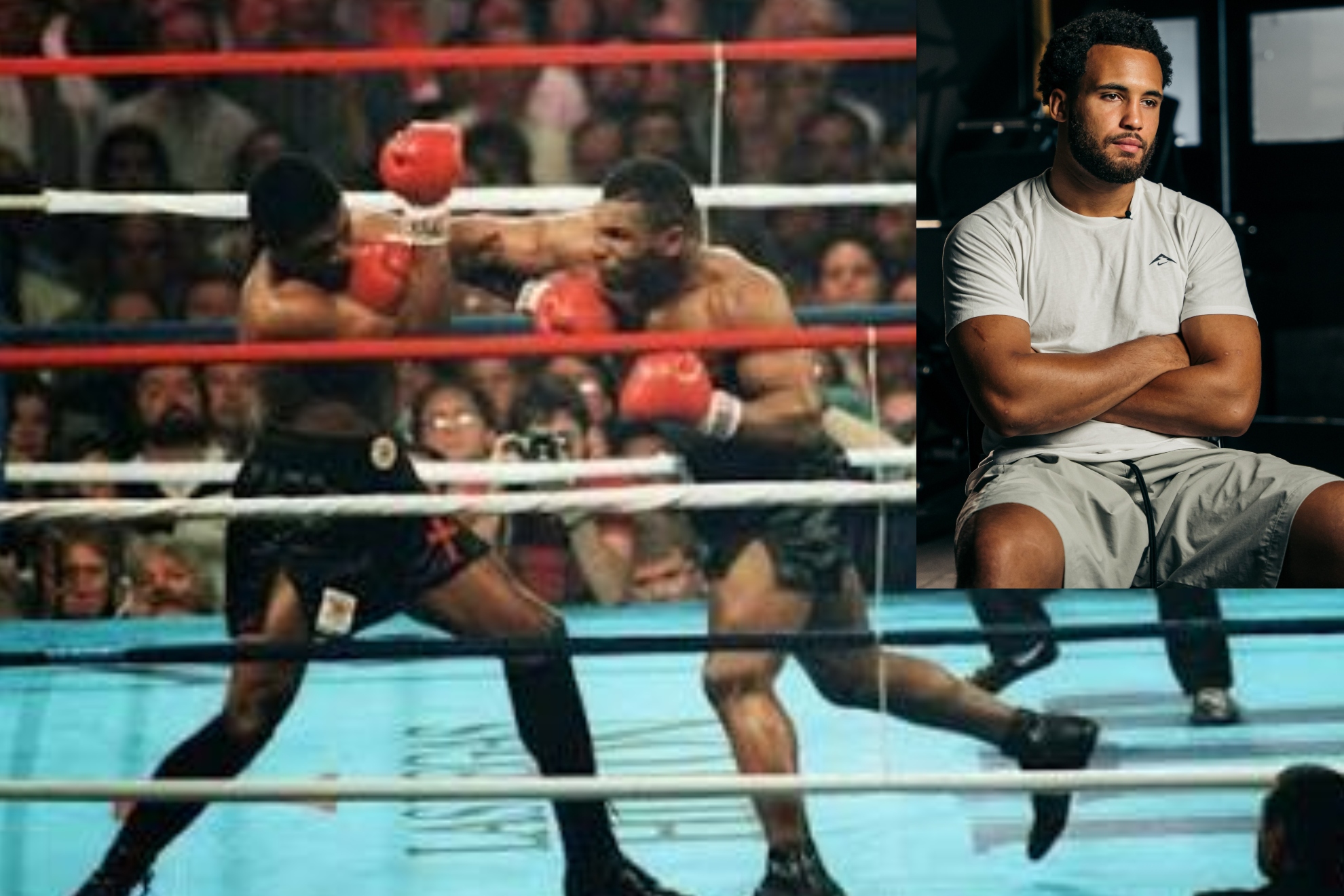 Mike Tyson contra Trevor Berbick; y Moses Itauma.