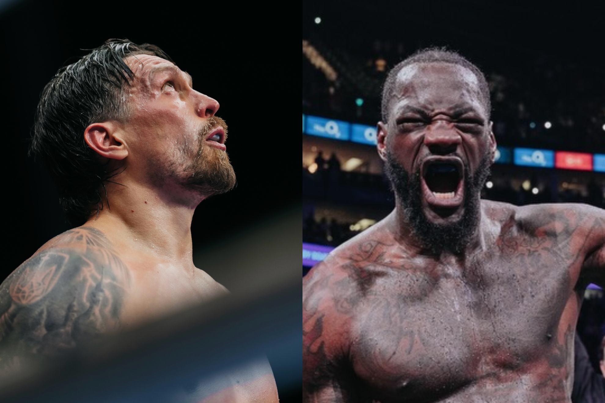 Usyk y Wilder.