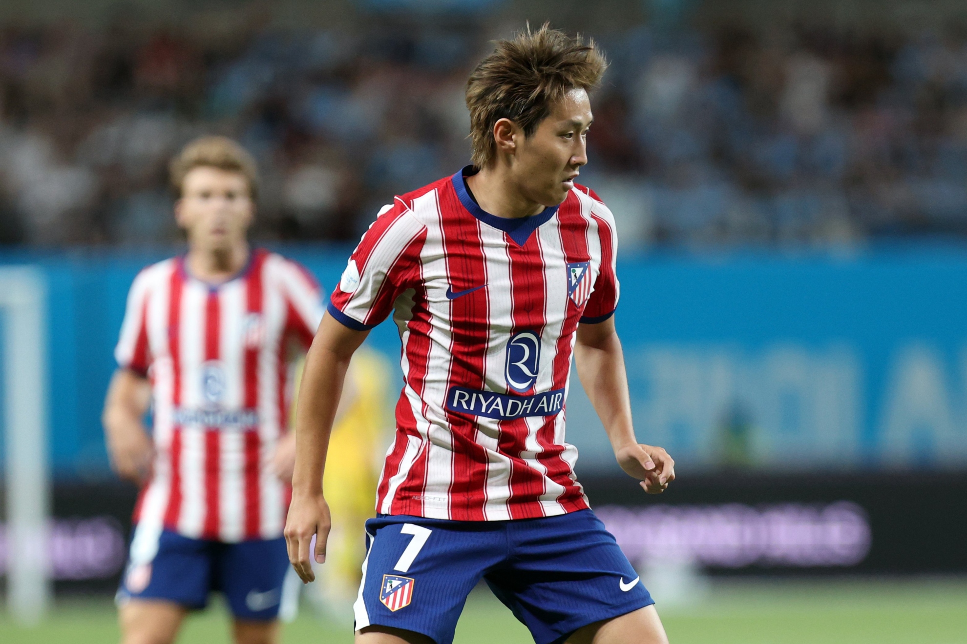 Kang In Lee, en su debut. Atlético