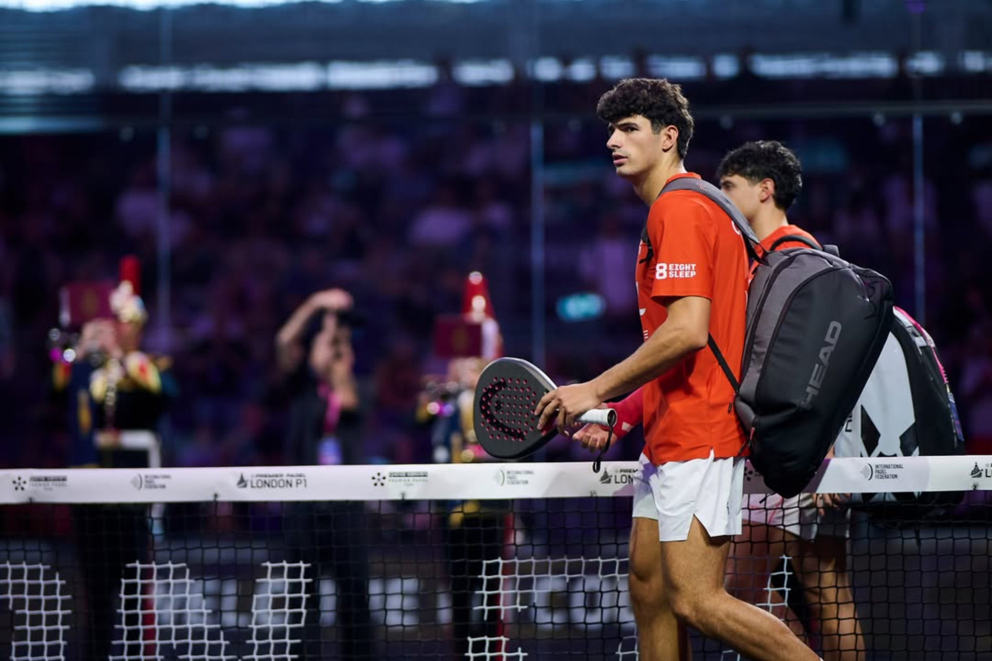 Arturo Coello y Agustín Tapia en el P1 de Londres. Premier Padel