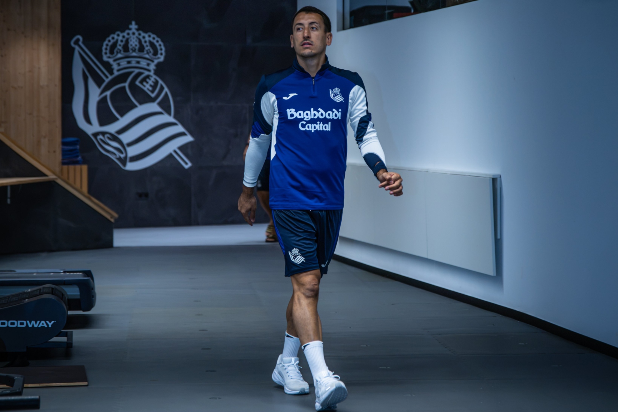 Mikel Oyarzabal se dispone a realizar su primer entrenamiento de la pretemporada 2026-27. Real Sociedad
