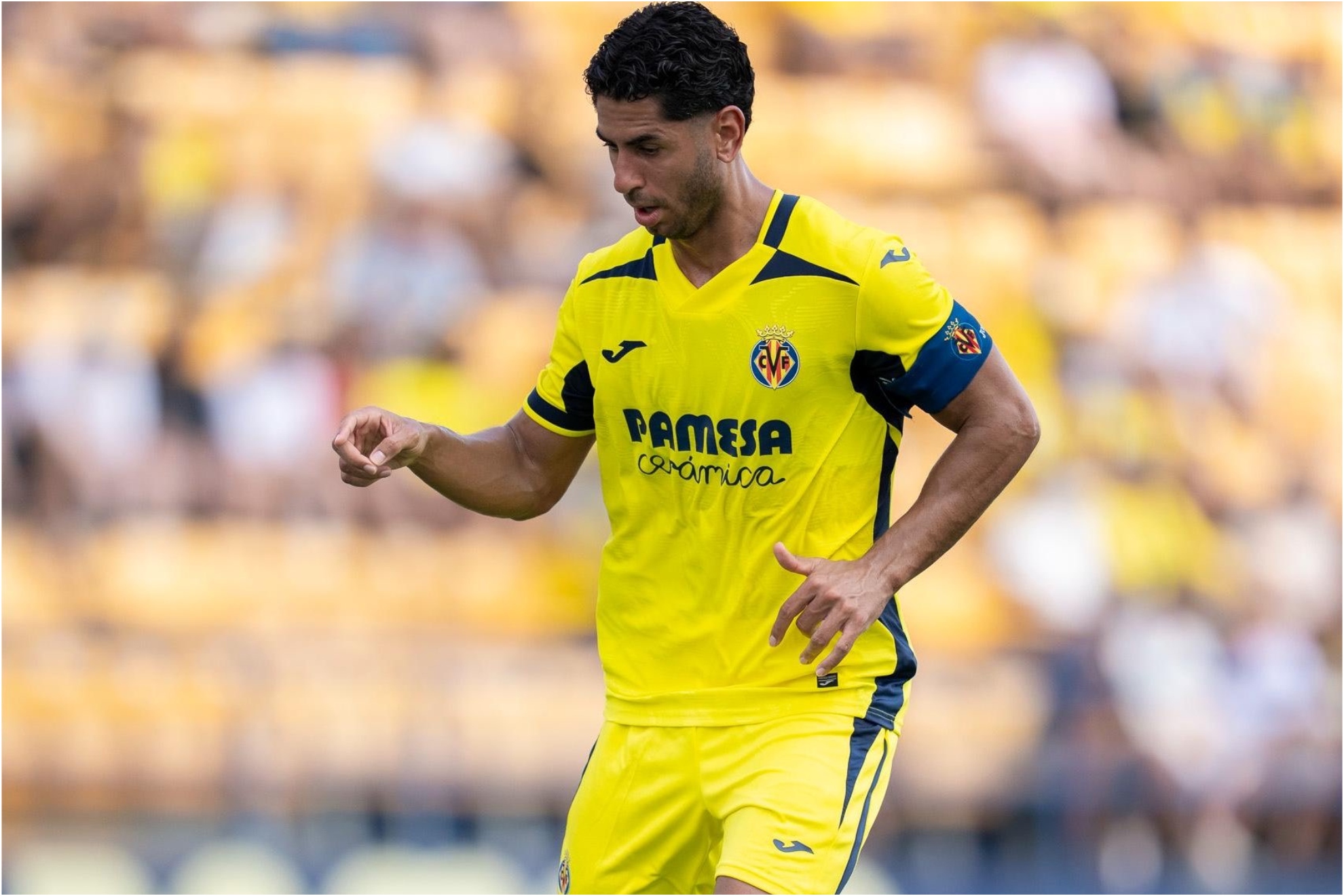Ayoze, en un partido de esta pretemporada. @AyozePG