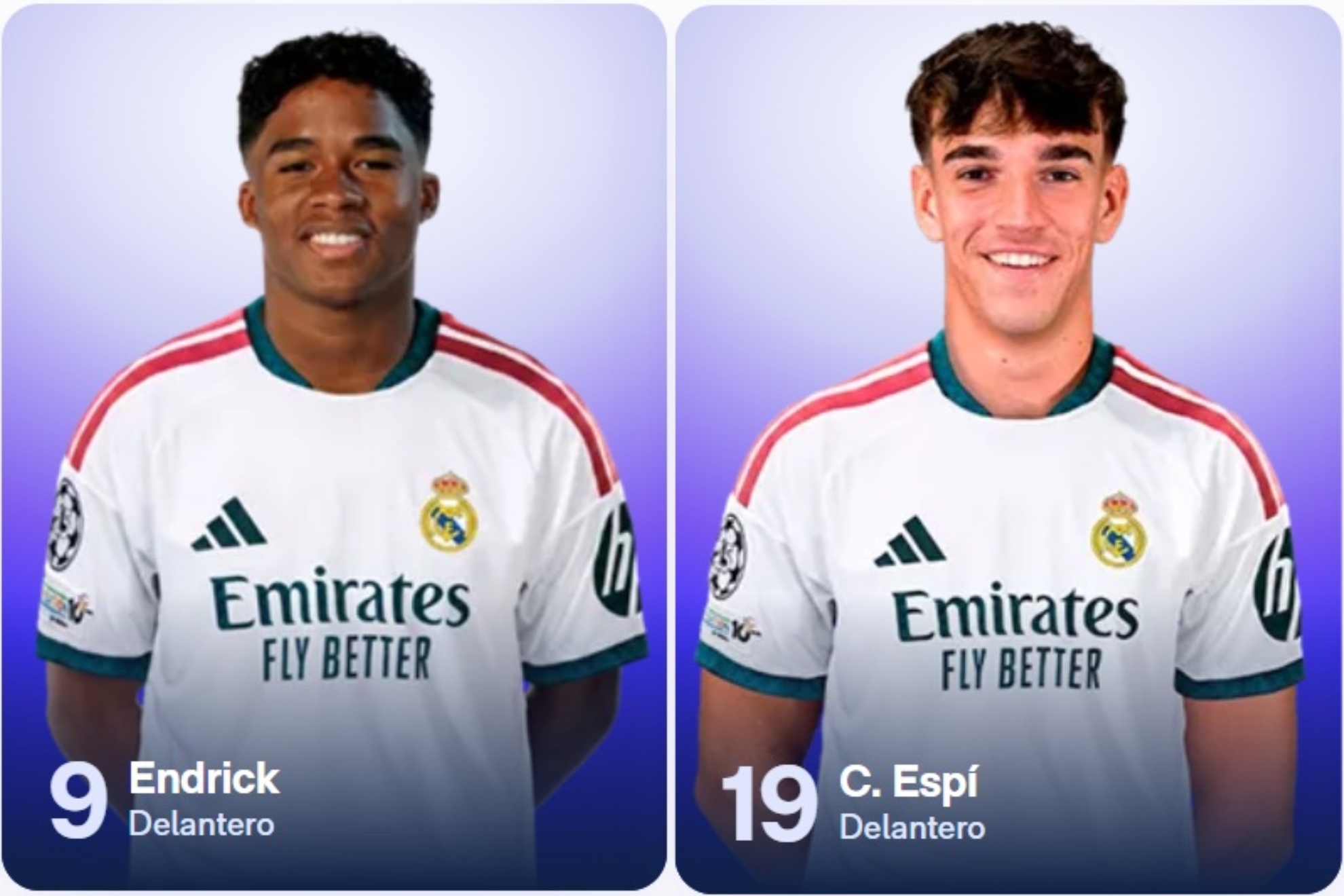 Endrick y Espí.