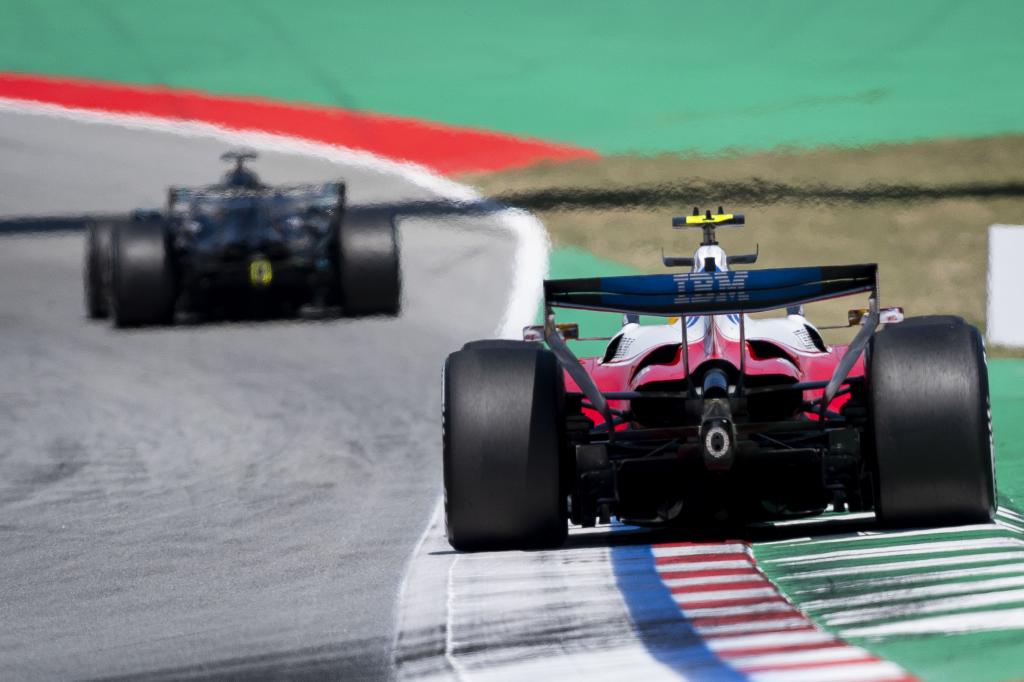 Hamilton, en el GP de España donde acabó vencedor.