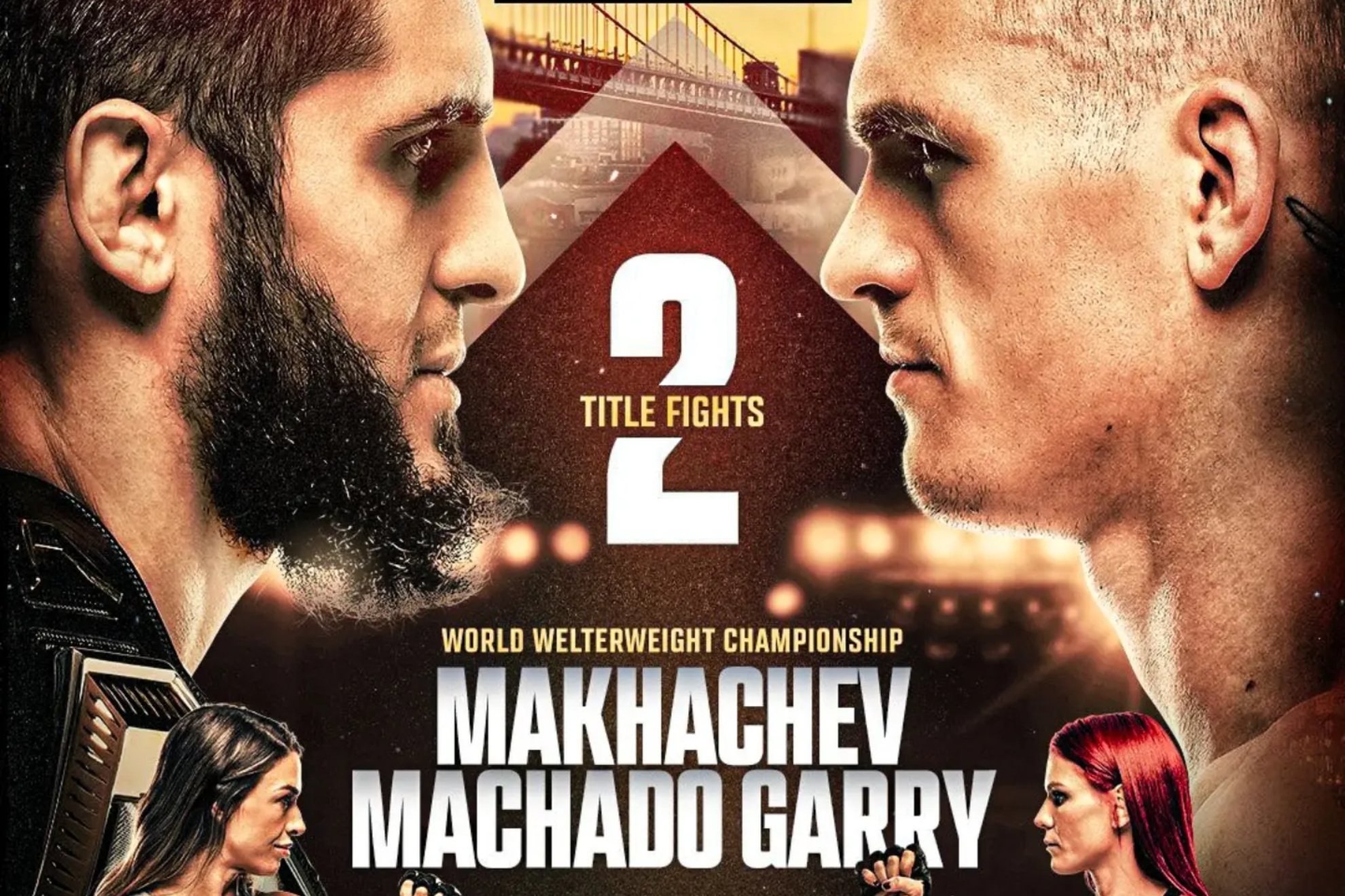 Póster oficial del UFC 330. UFC.