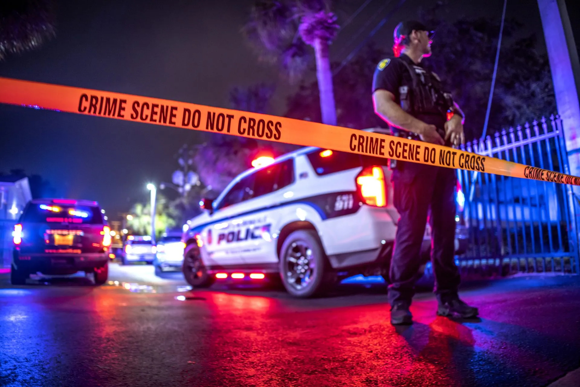 Escena de un crimen en Estados Unidos EFE