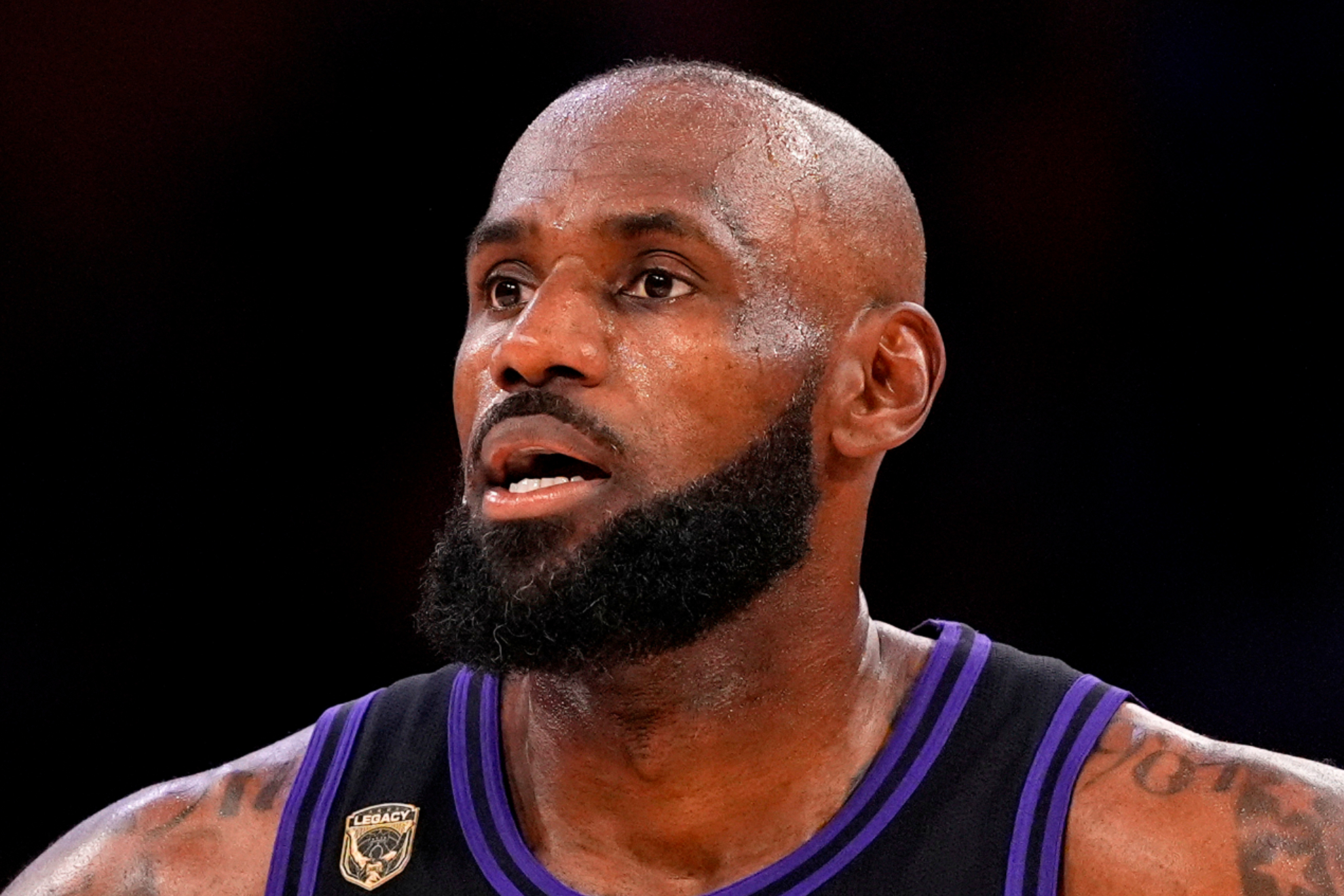 Lebron James, en un partido. LAPRESSE
