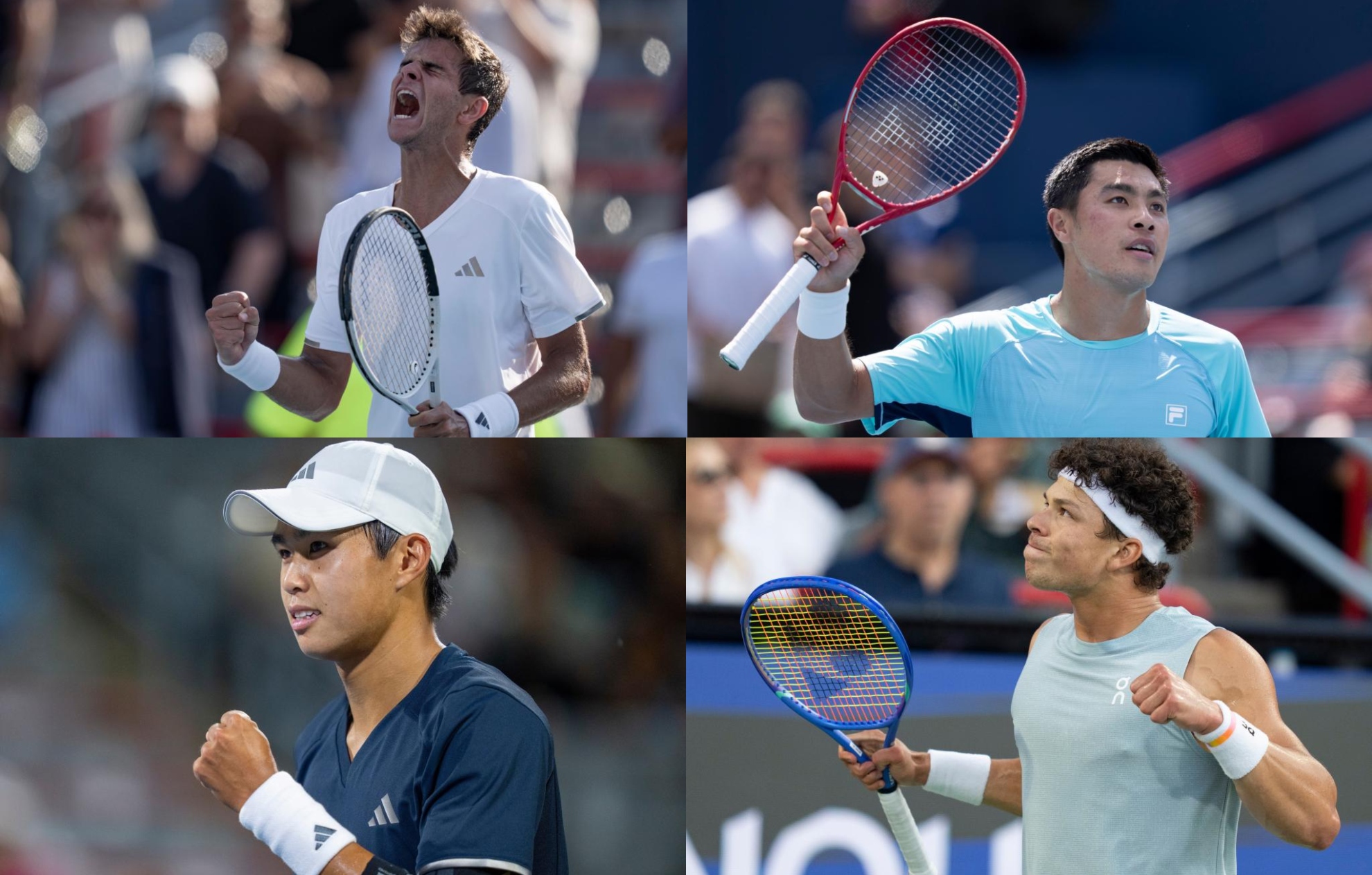 Rafa Jódar, Brandon Nakashima, Learner Tien y Ben Shelton. LAPRESSE