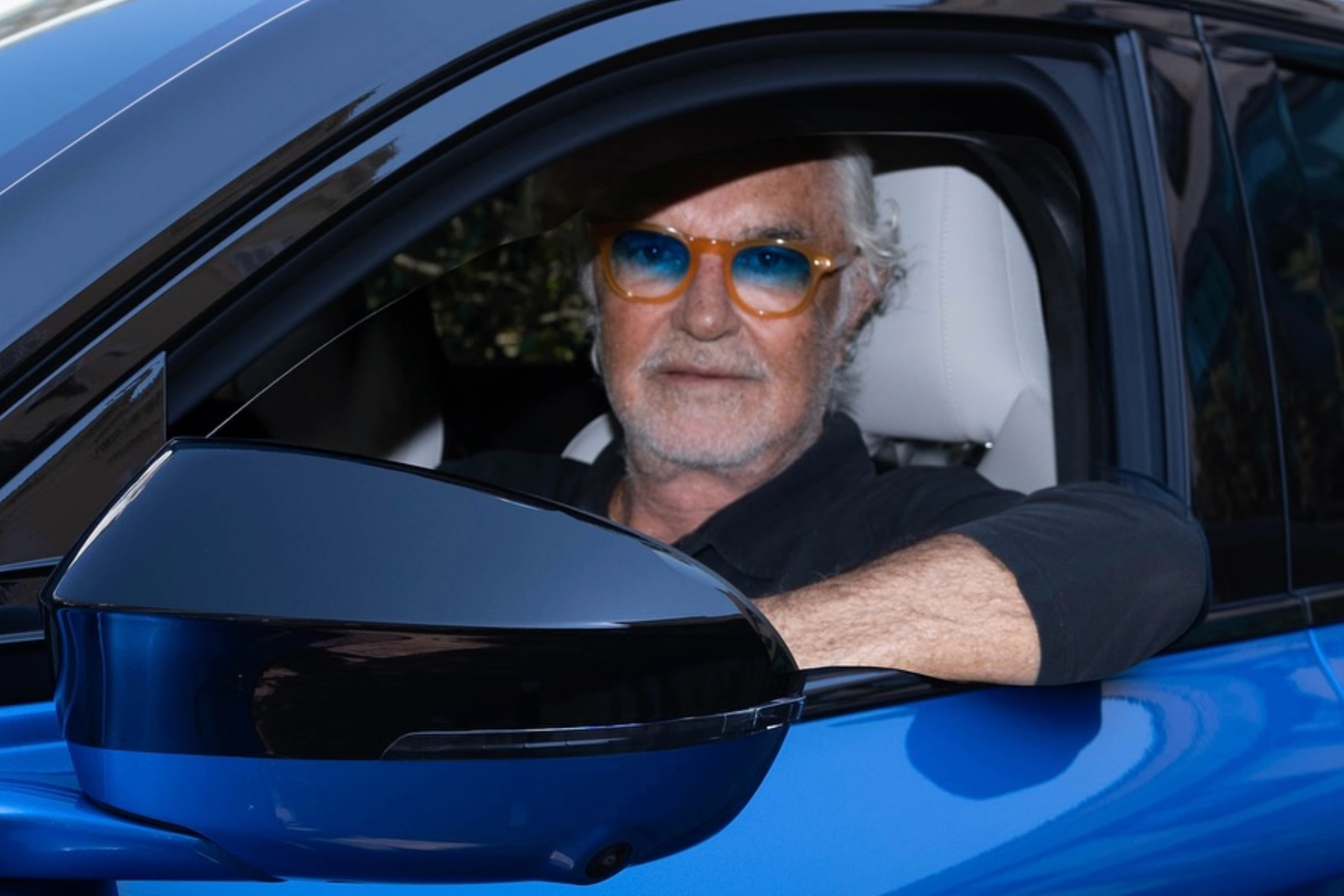Flavio Briatore, jefe de operaciones del equipo Alpine F1. RRSS F.B.