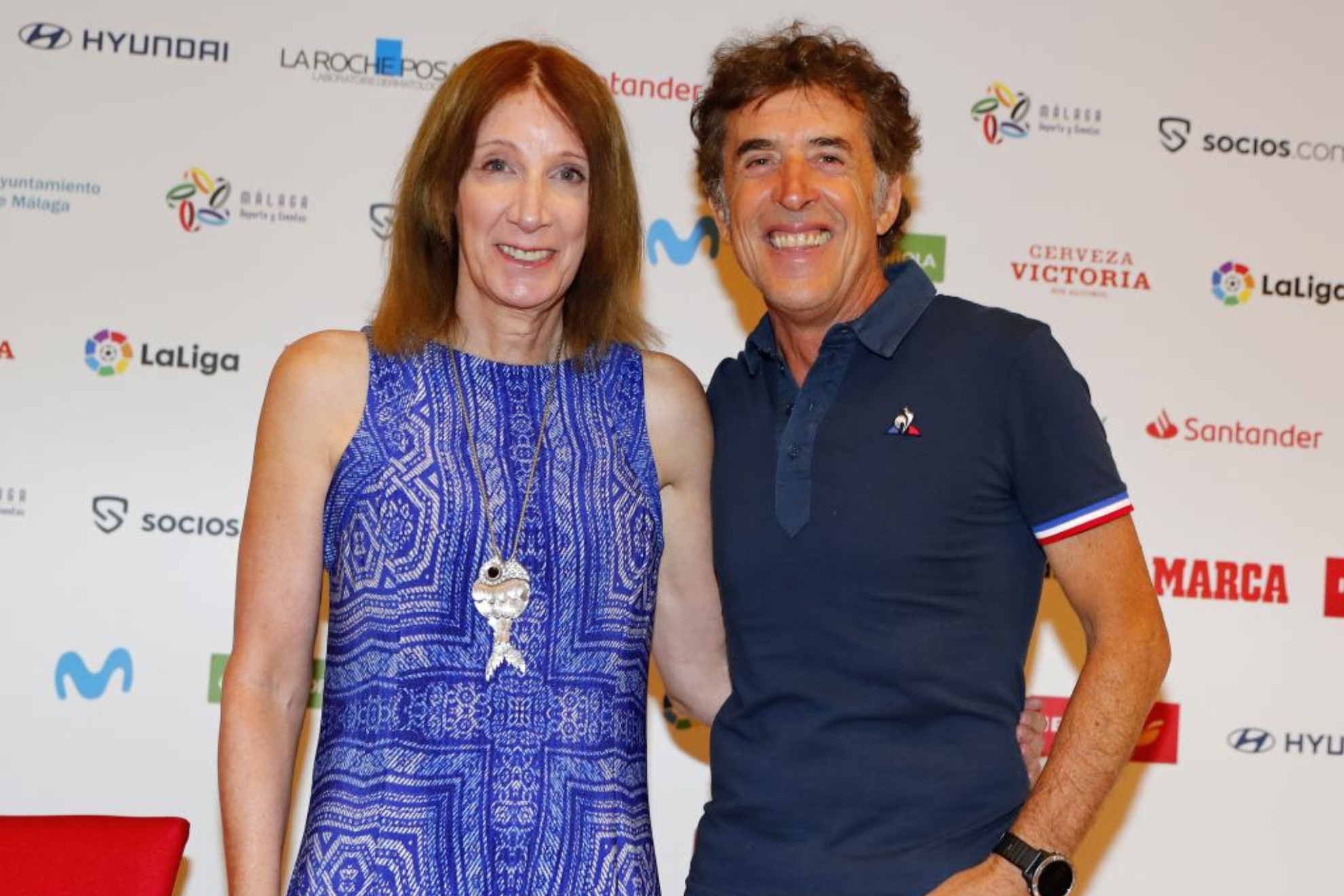 Pippa York, con Perico en el MSW de 2022. MARCA