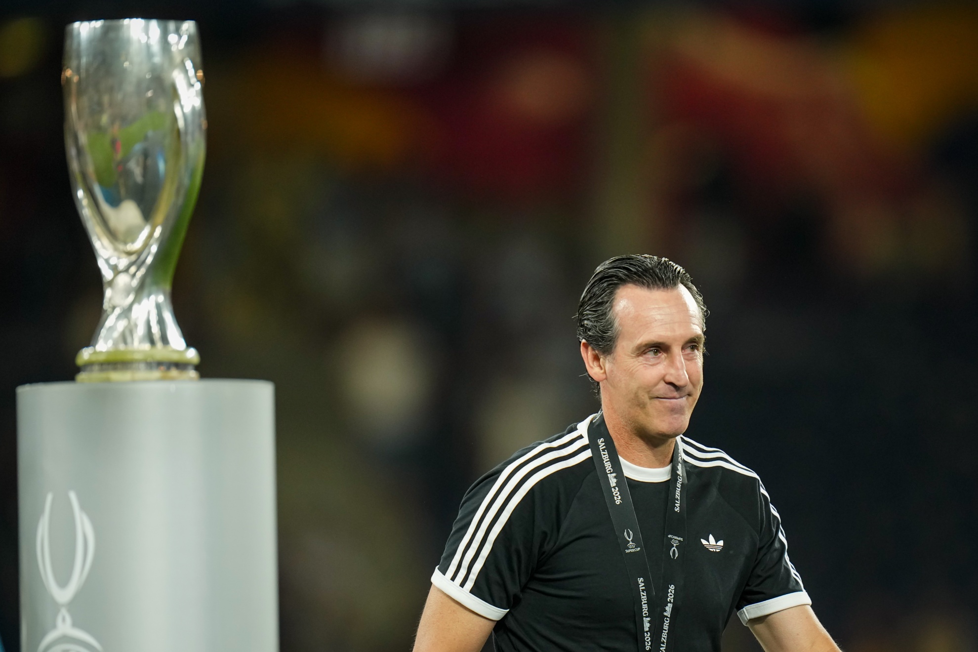Emery, tras la Supercopa. LAPRESSE