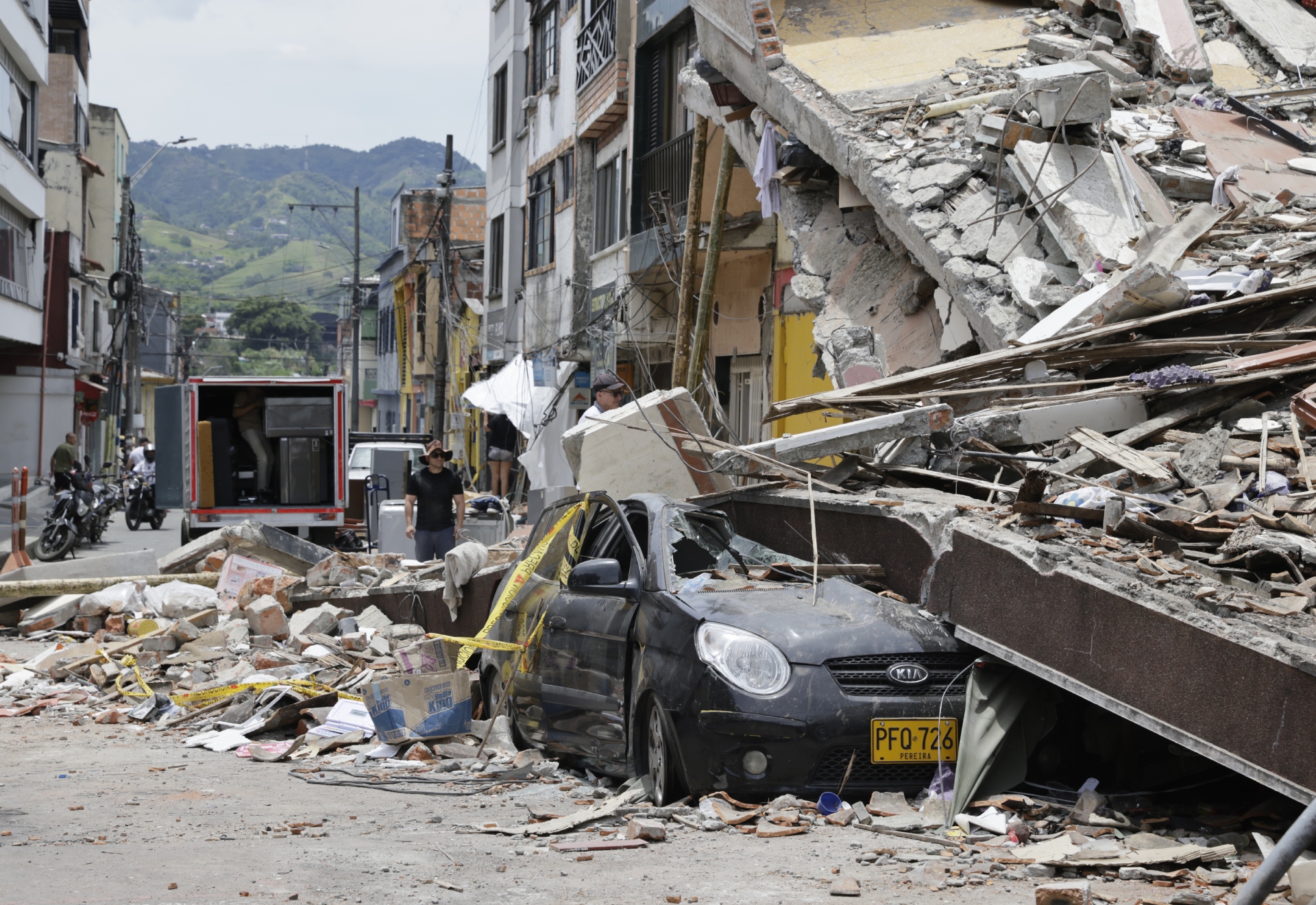 El terremoto de Colombia deja ya 281 muertos y casi 4.000 heridos
